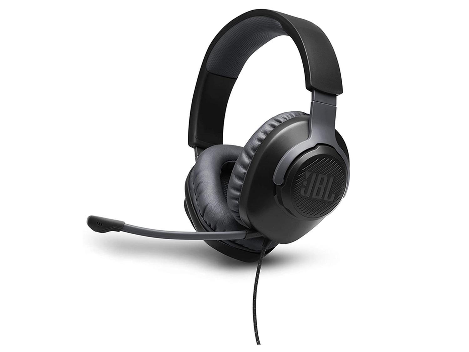 Audífonos JBL Gammer Quantum Q100 Negro-1