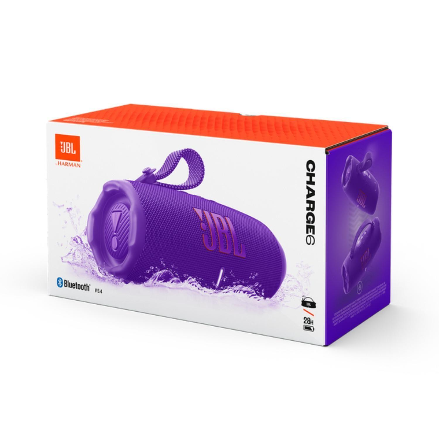 Parlante Bluetooth JBL Charge 6 violeta-8