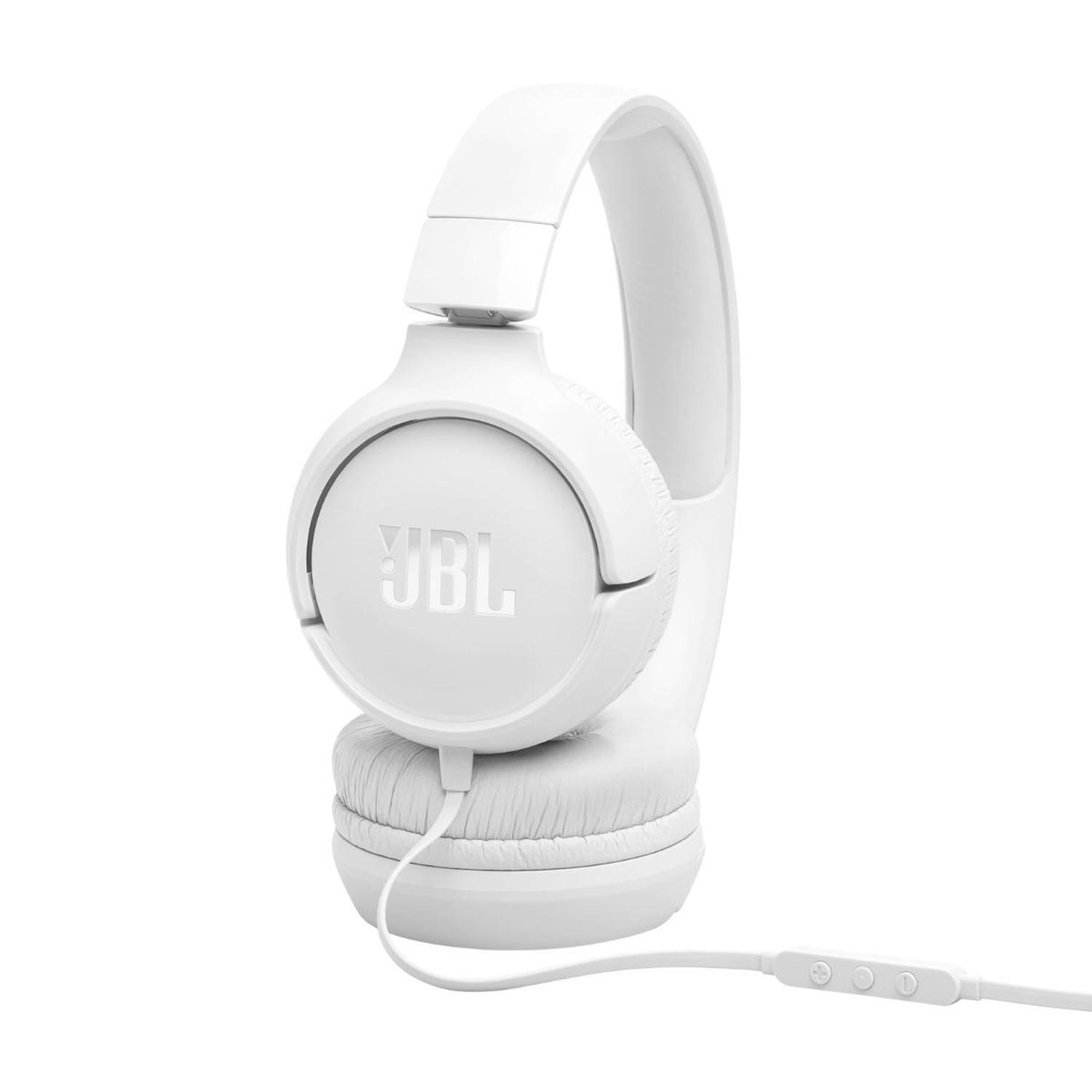 Audífonos JBL Tune 520 con Cable Tipo C White-4