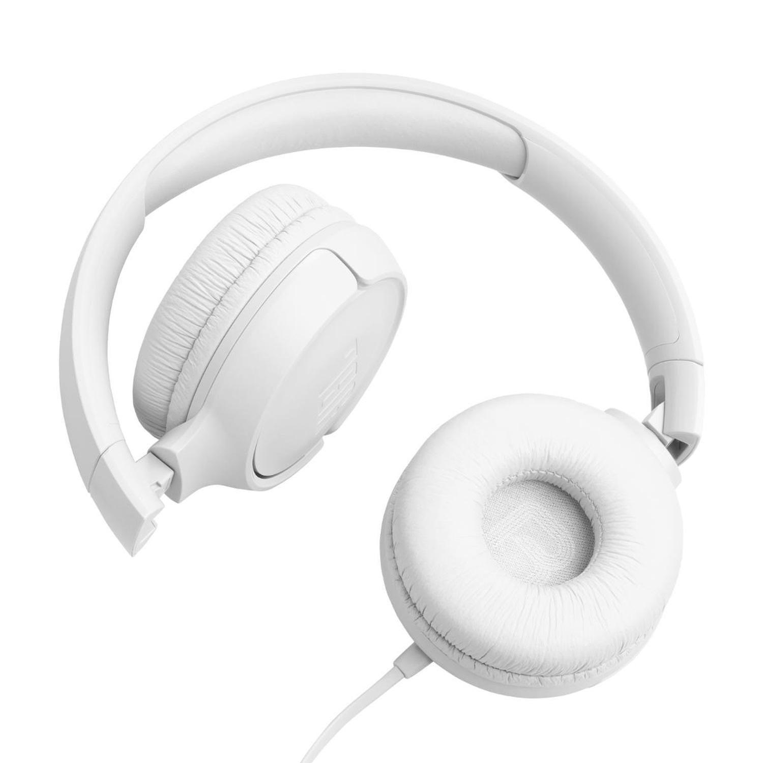 Audífonos JBL Tune 520 con Cable Tipo C White-5
