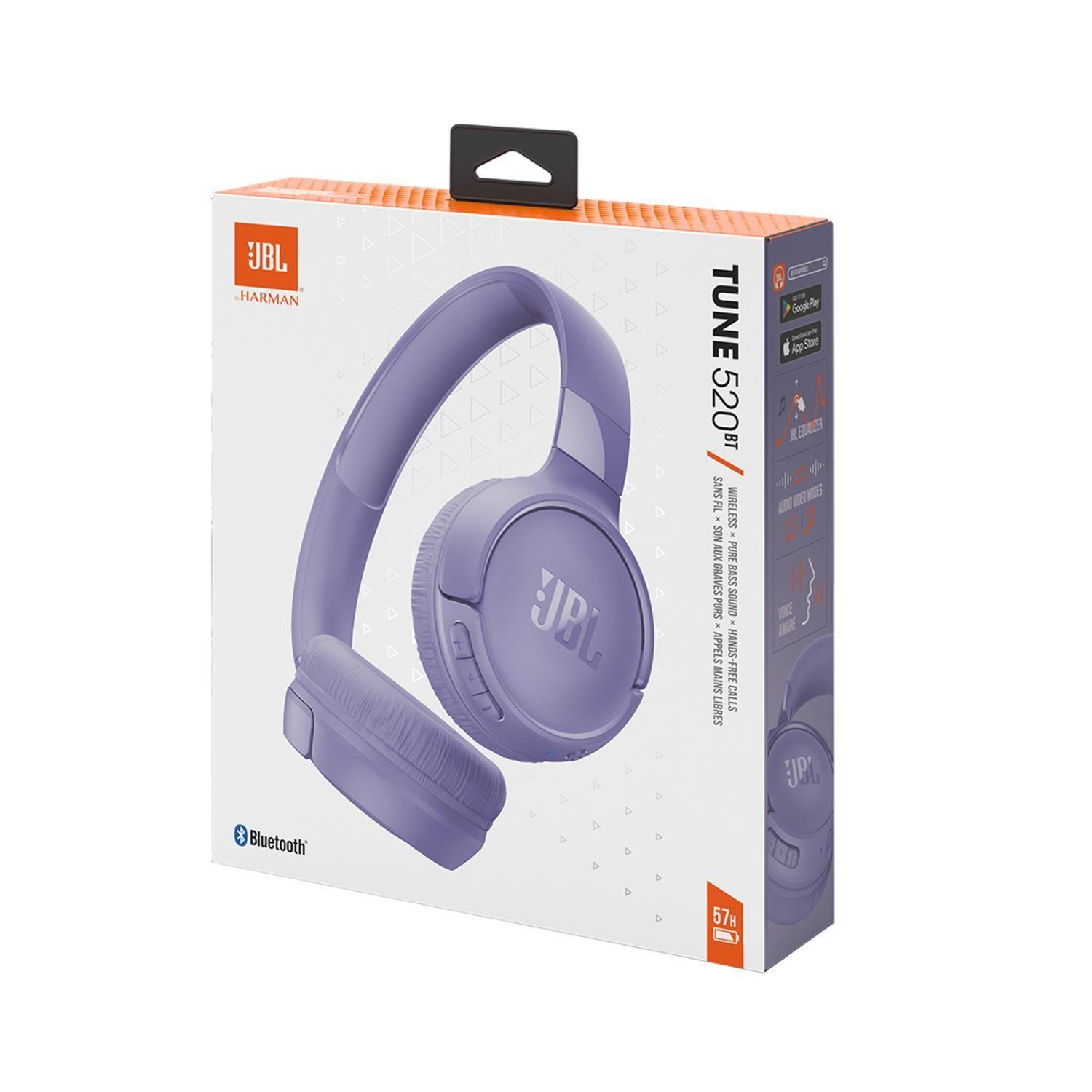 JBL Tune 520BT Púrpura-4