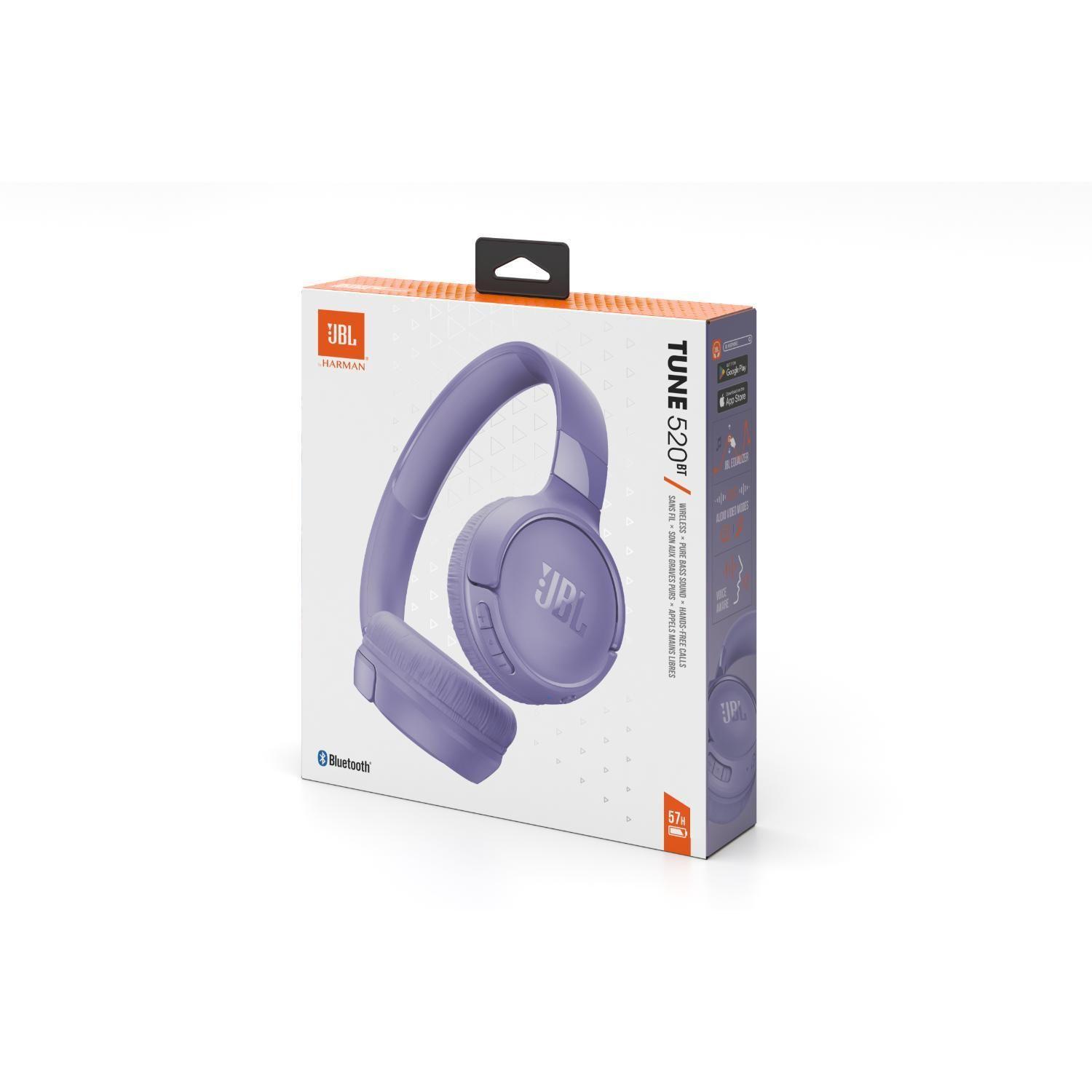 JBL Tune 520BT Púrpura-5