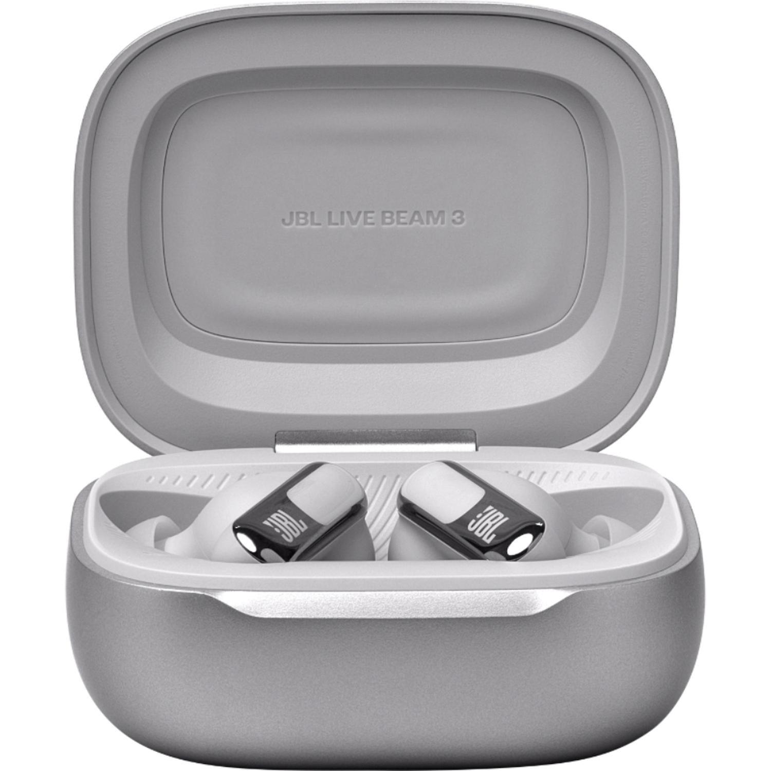 JBL Live Beam 3 TWS - Plateado-7