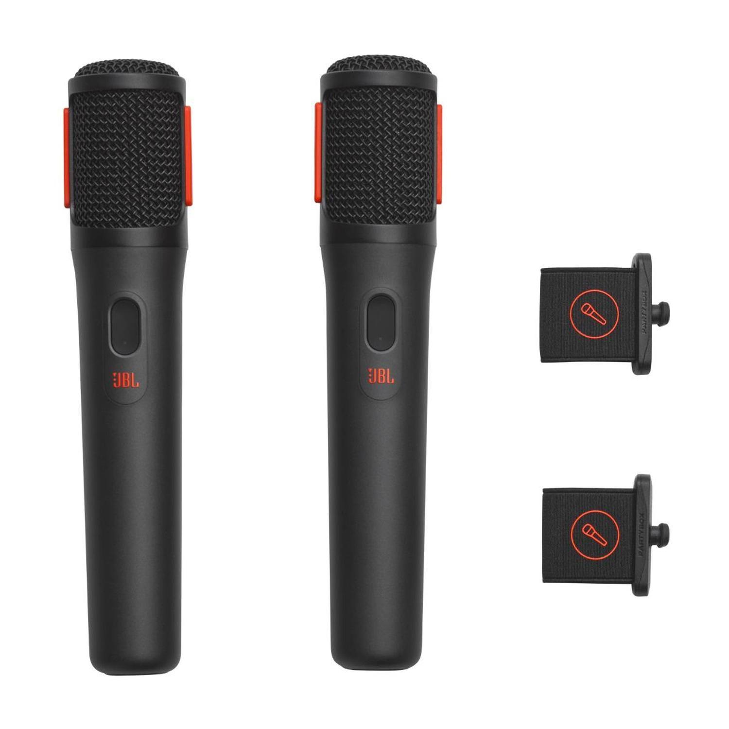 Parlante bluetooth JBL Partybox Encore 2 negro 2 micrófonos-2