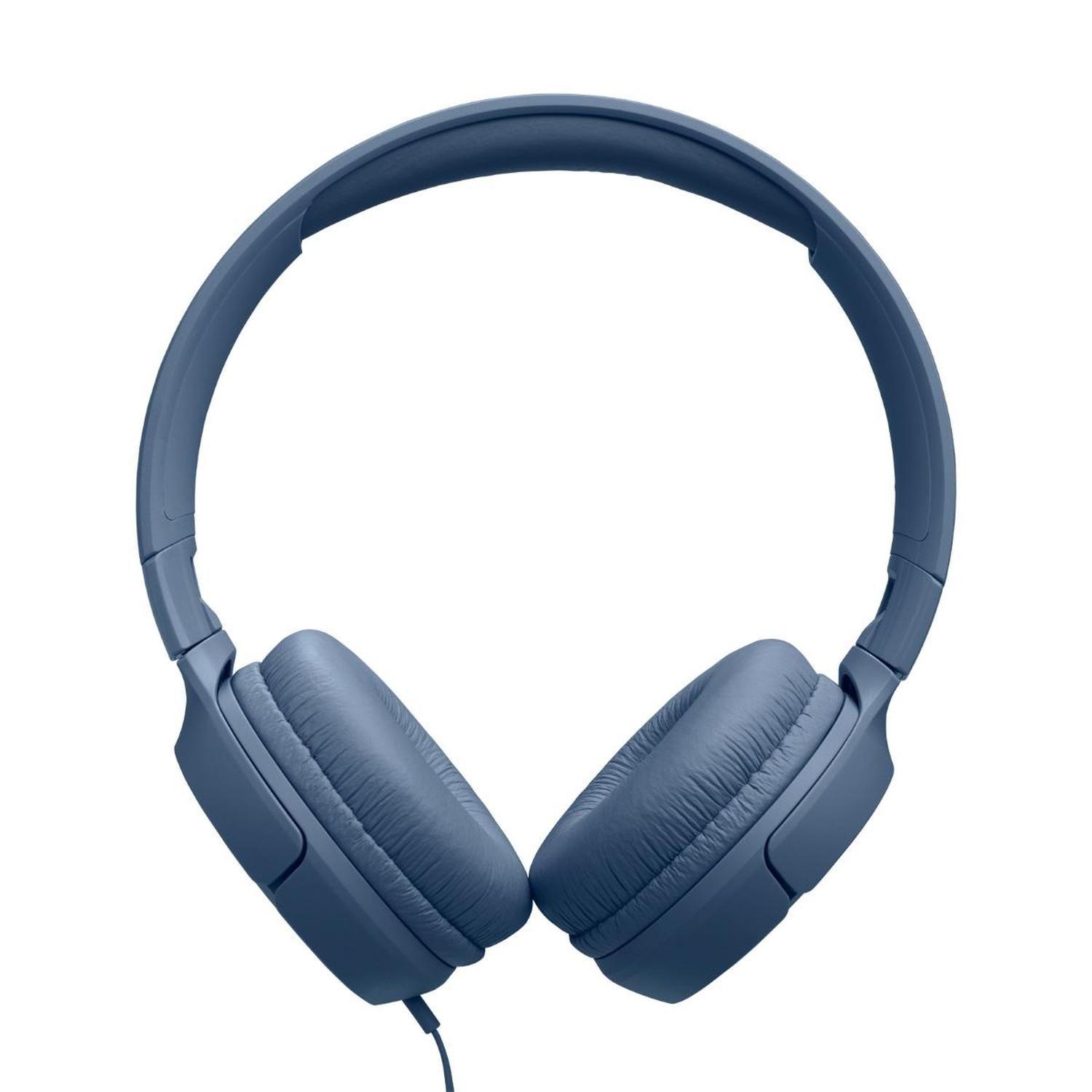 Audífonos JBL Tune 520 con Cable Tipo C Blue-2