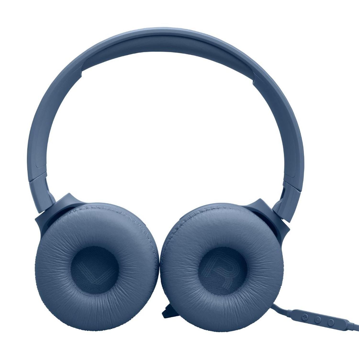 Audífonos JBL Tune 520 con Cable Tipo C Blue-3