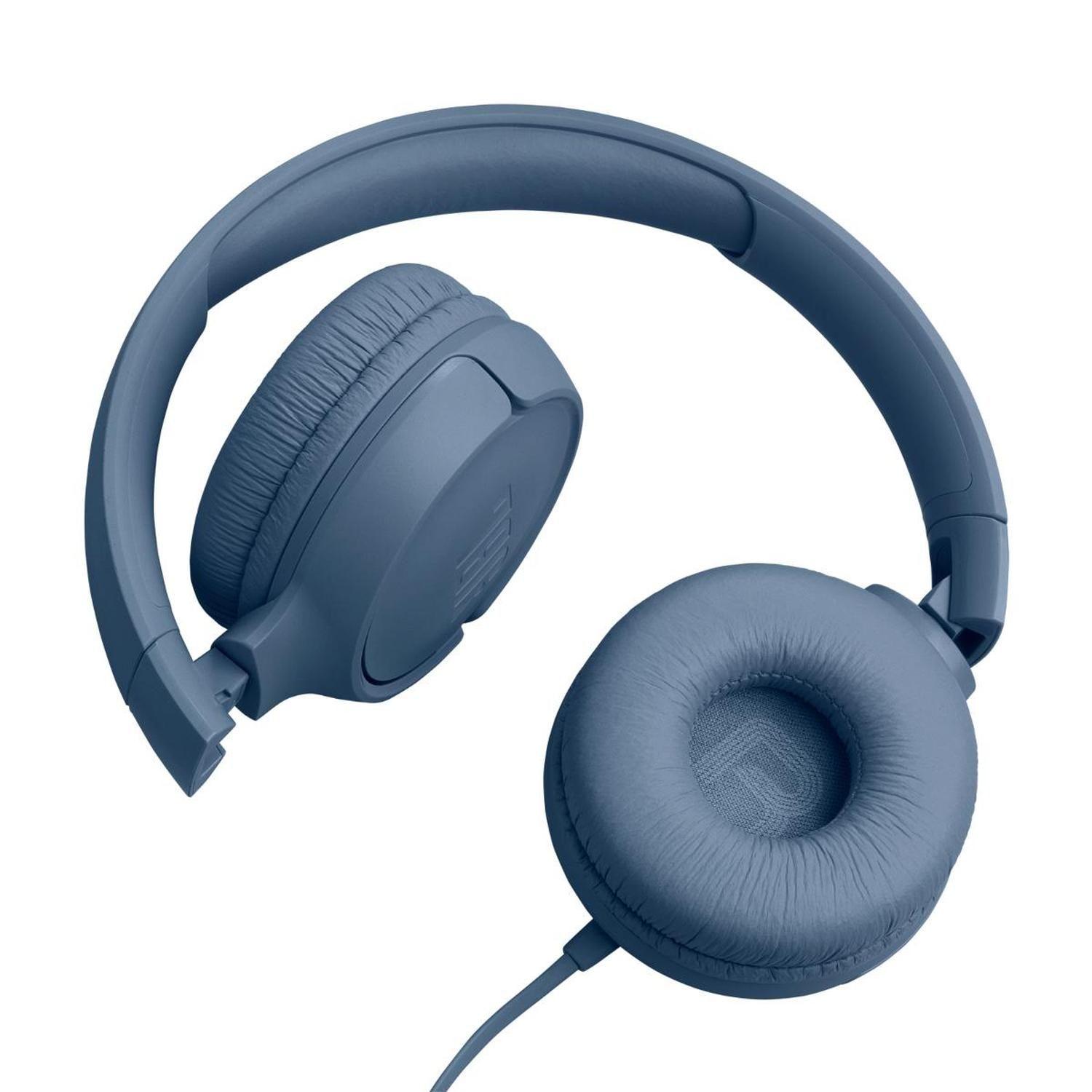 Audífonos JBL Tune 520 con Cable Tipo C Blue-4