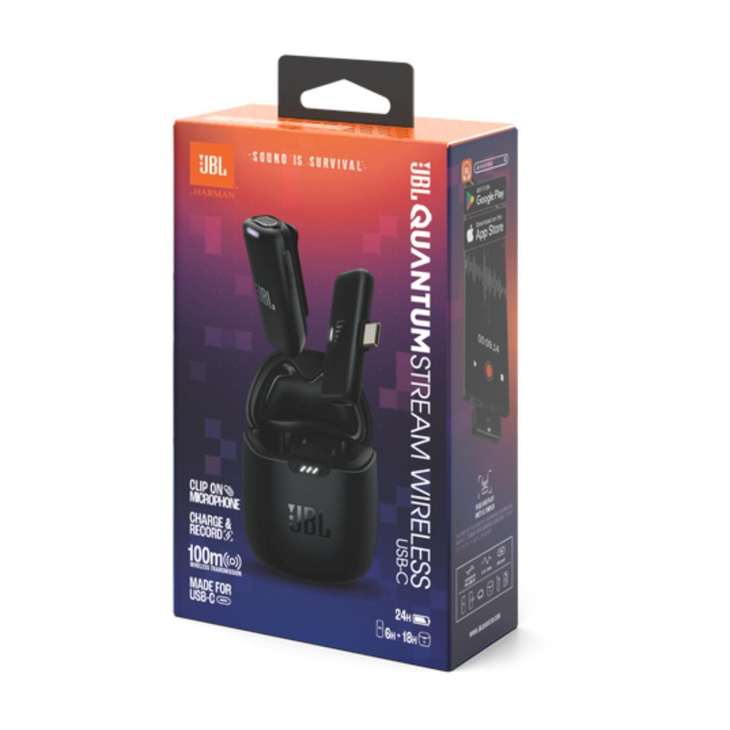JBL Quantum Stream Wireless Microphone USB-C Black-7