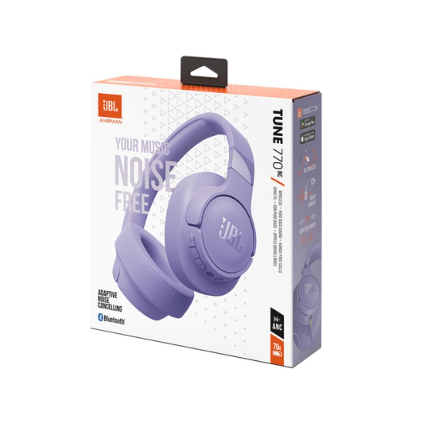 Audifonos Jbl Tune 770 Bt Headphone Noise Cancelling Over Ear Púrpura-6