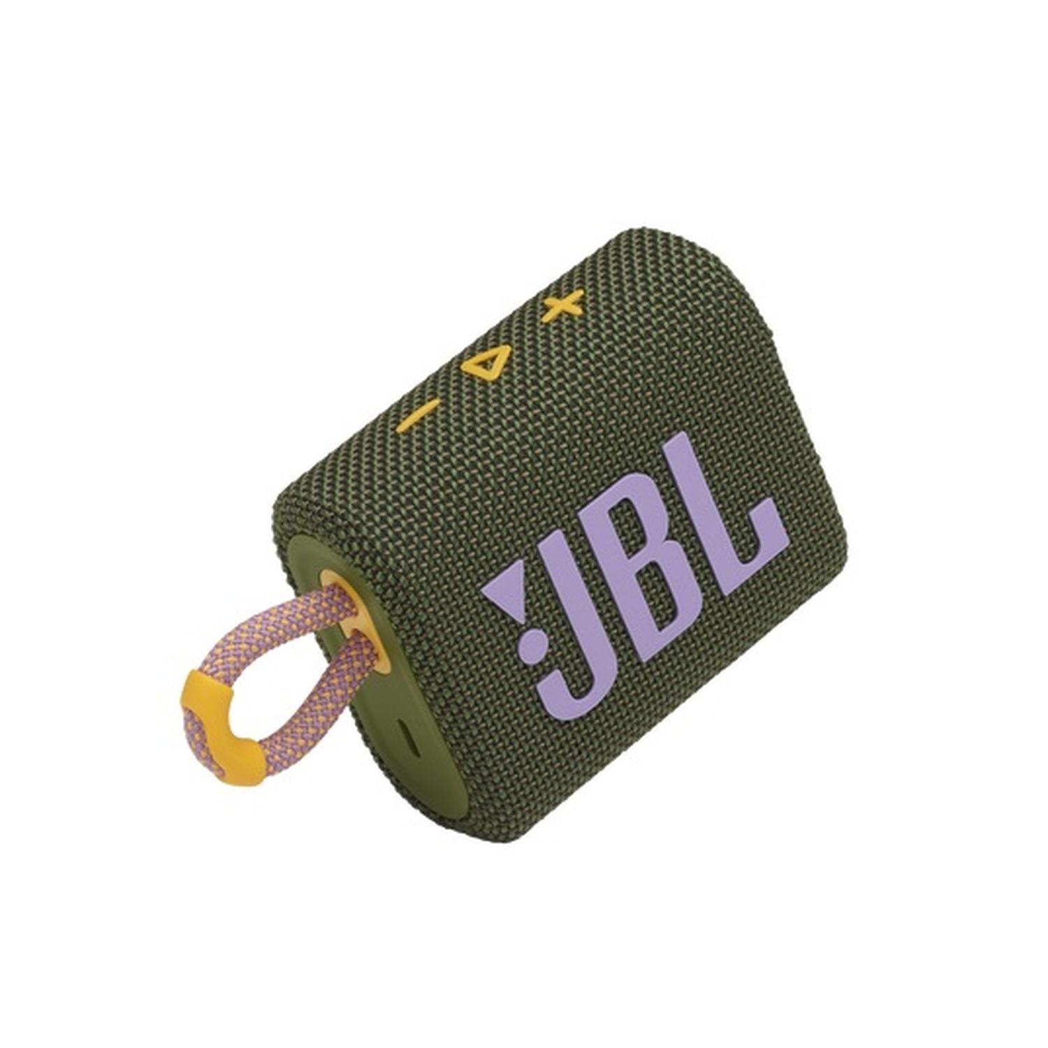 Parlante Bluetooth JBL Go 3 verde-3