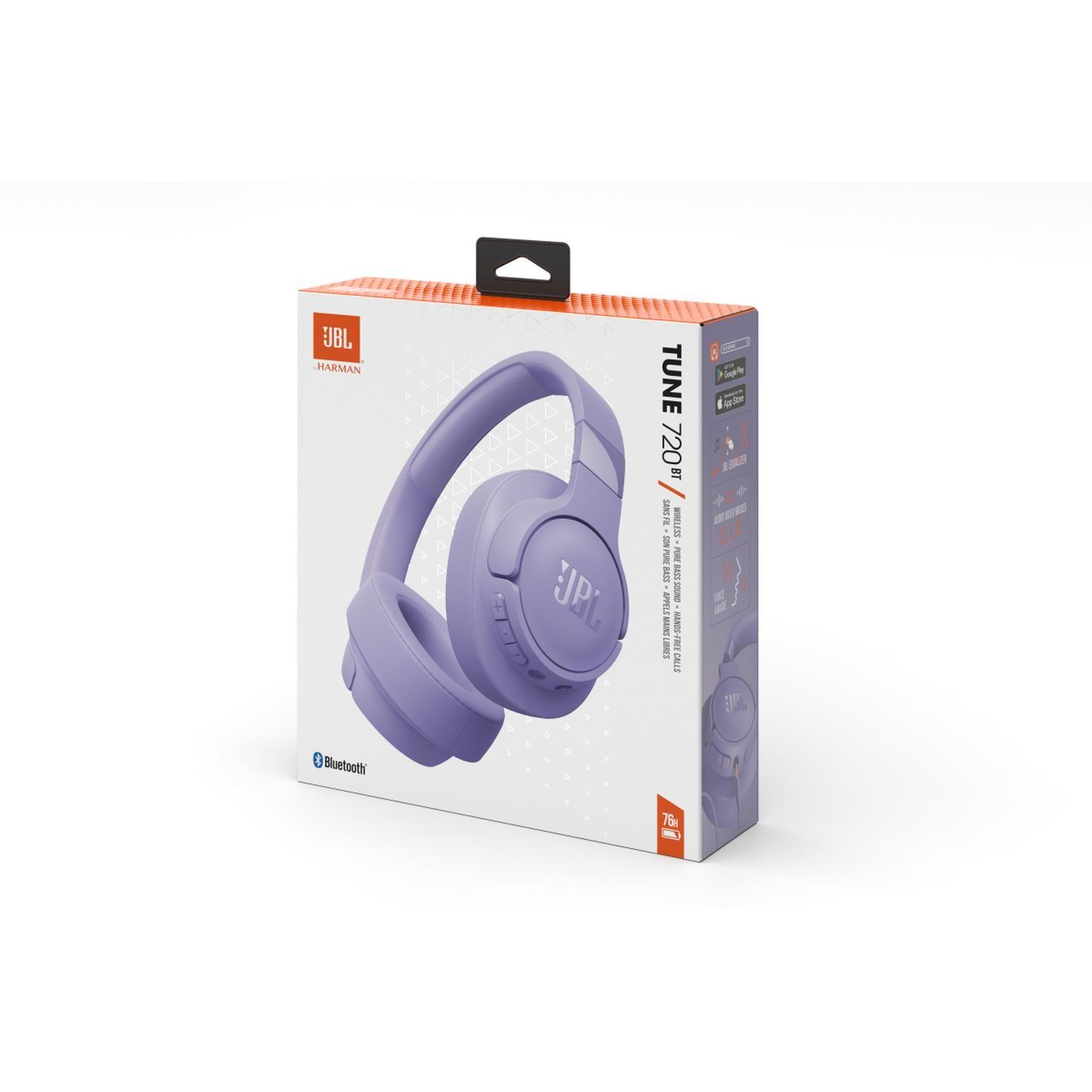 Audífonos JBL Tune 720 BT Bluetooth Over Ear Purple-9