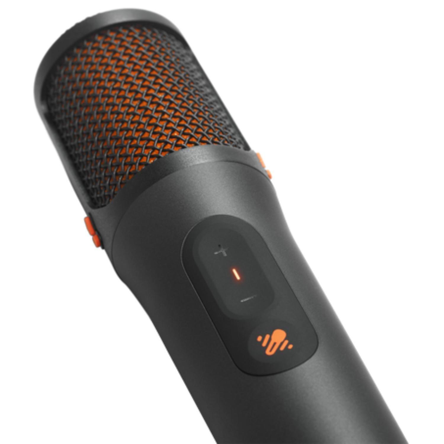 JBL Microfono inalambrico PartyBox AI karaoke Negro-2
