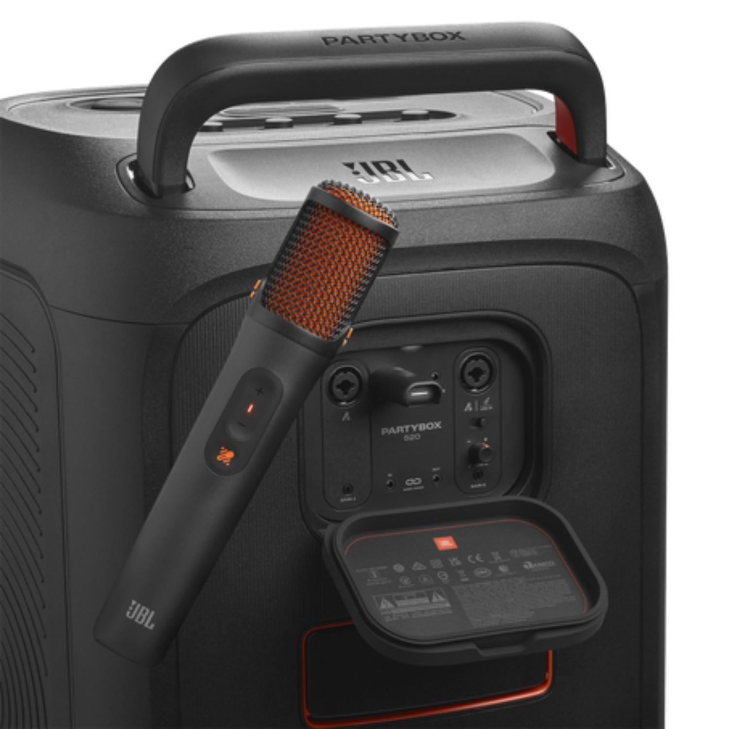 JBL Microfono inalambrico PartyBox AI karaoke Negro-4