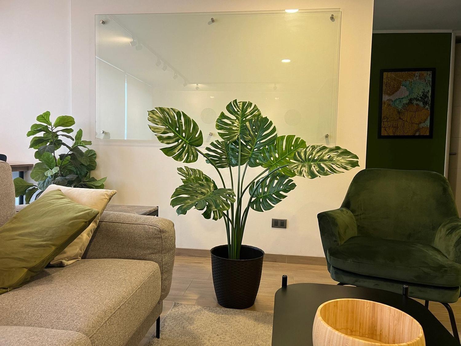 Planta Artificial Monstera 120 cm Verde-1