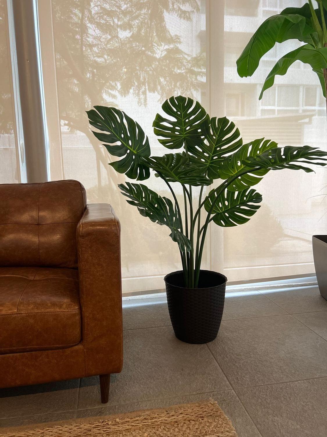 Planta Artificial Monstera 120 cm Verde-4