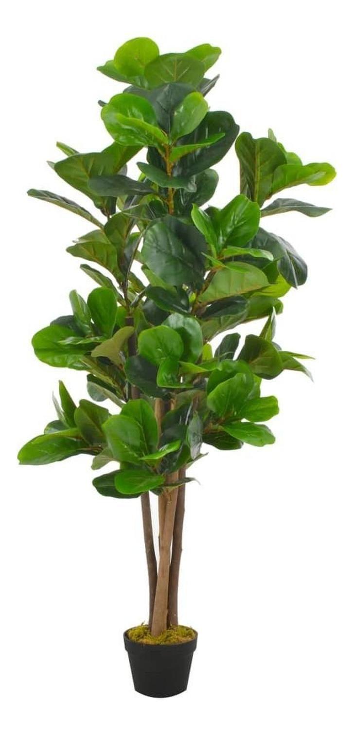 Planta Artificial Ficus Lyrata 150 Cm Verde-5