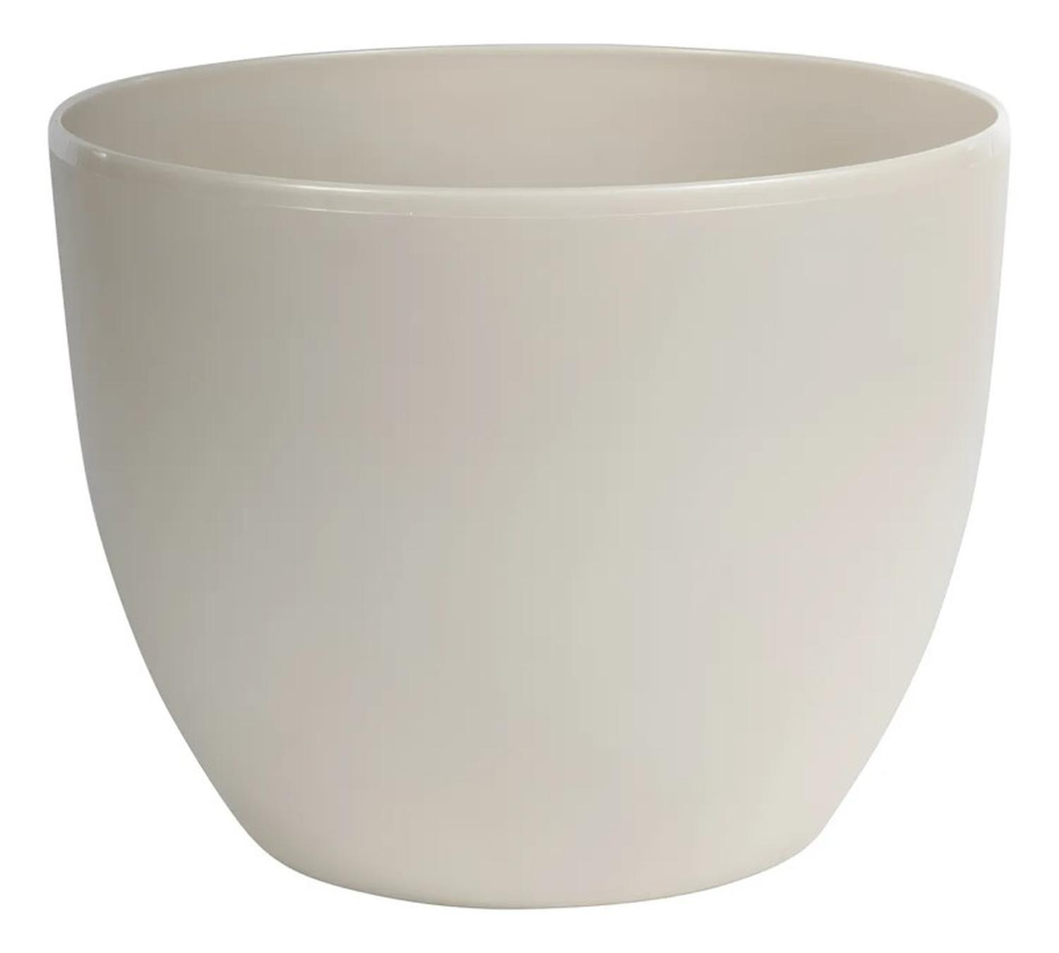 Macetero Nórdico Beige L 30 cm-4