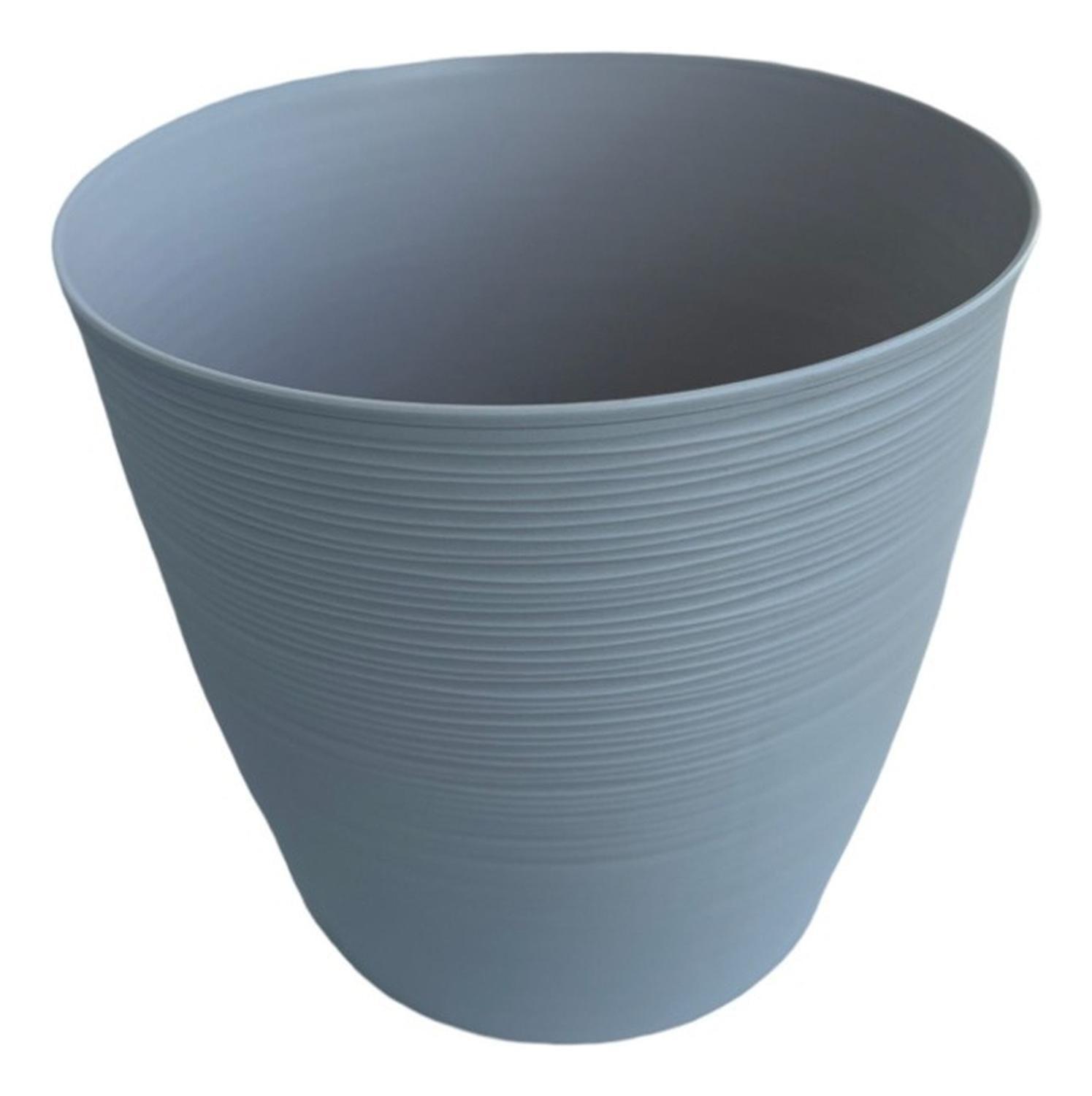 Macetero Tipo Piedra 30 Cm Beige M / Arbusto Real-1