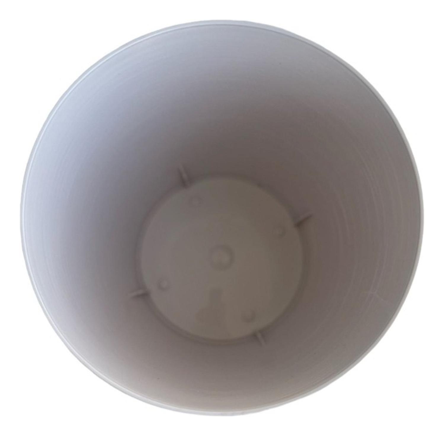 Macetero Tipo Piedra 30 Cm Beige M / Arbusto Real-2