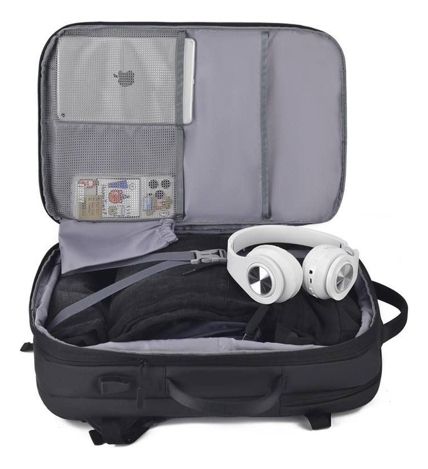 Mochila De Cabina 45x35x20 Avion Expandible Impermeable 40l-2