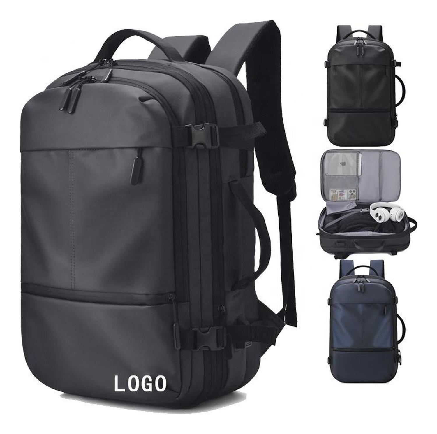 Mochila De Cabina 45x35x20 Avion Expandible Impermeable 40l-3