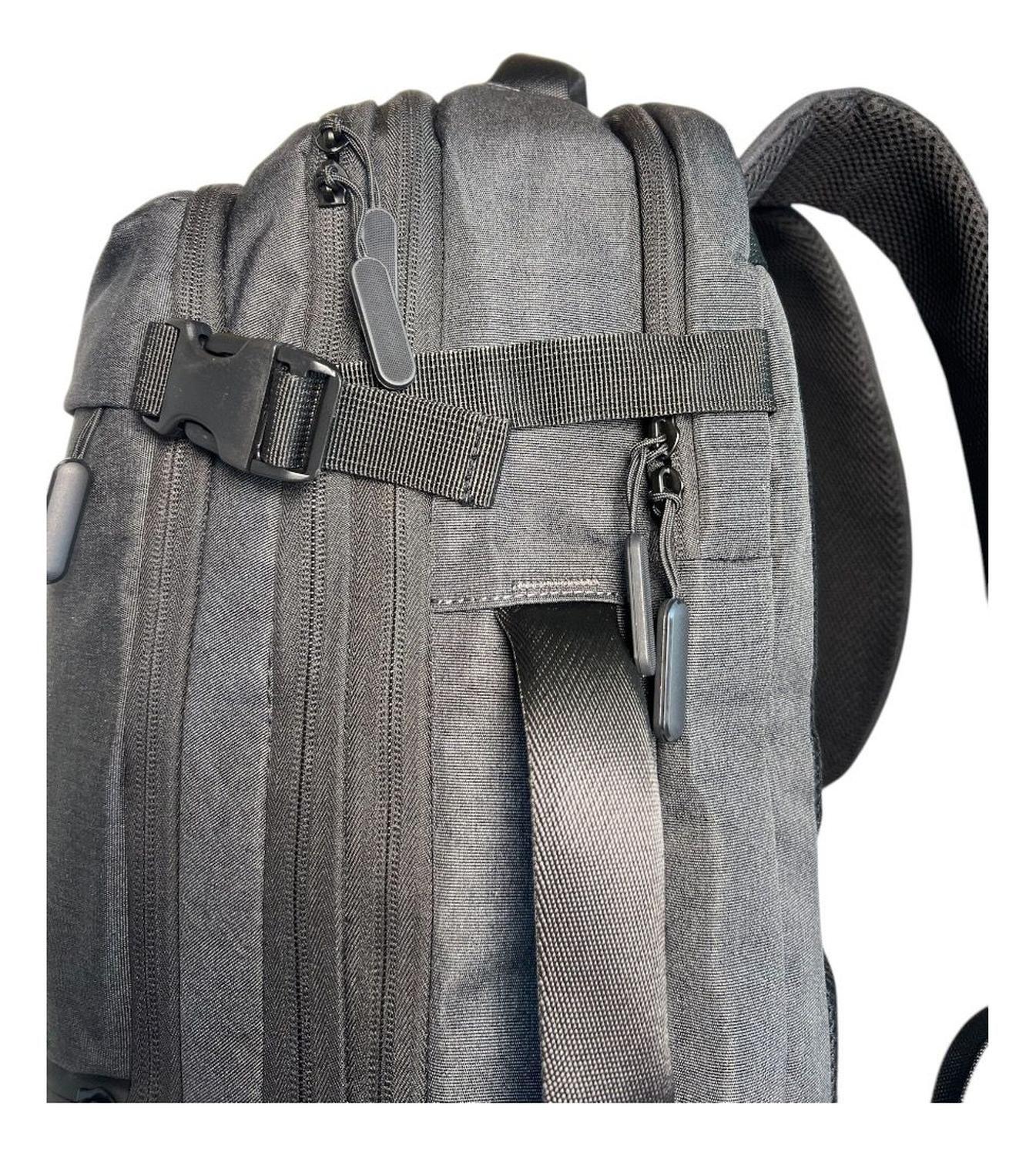 Mochila De Cabina 45x35x20 Avion Expandible Impermeable 40l-7