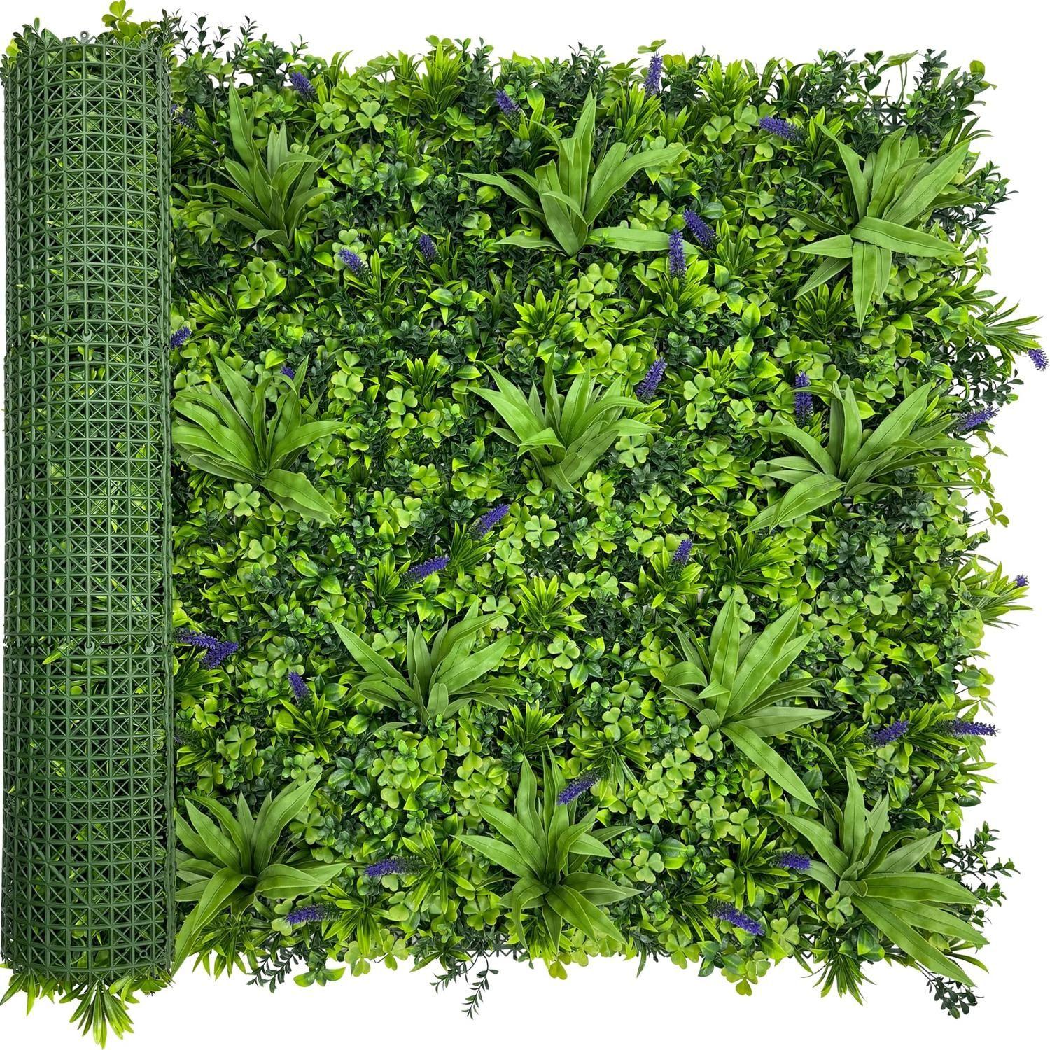 Jardín Muro vertical artificial F palmeta Plantas 60x40 cm-0