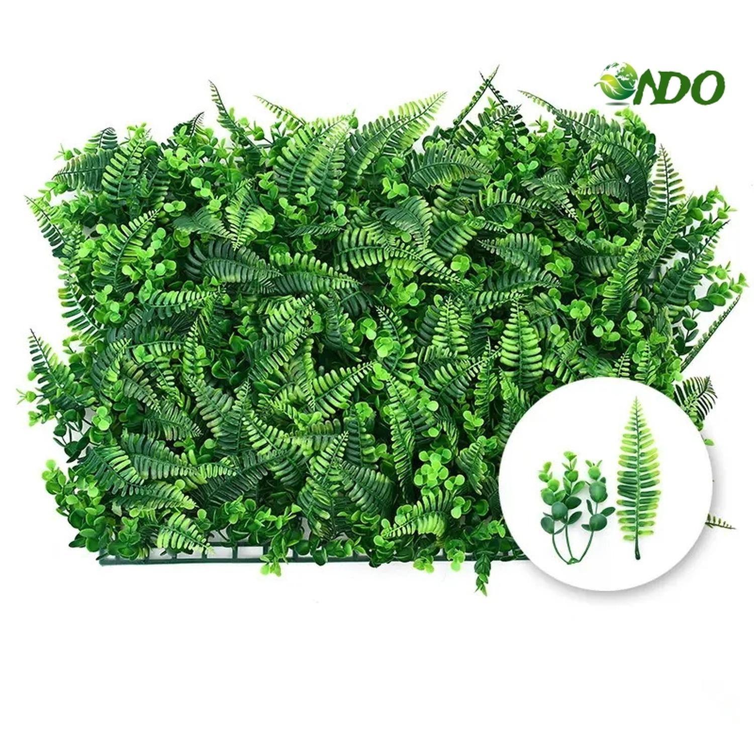 Jardín Muro vertical artificial F palmeta Plantas 60x40 cm-6