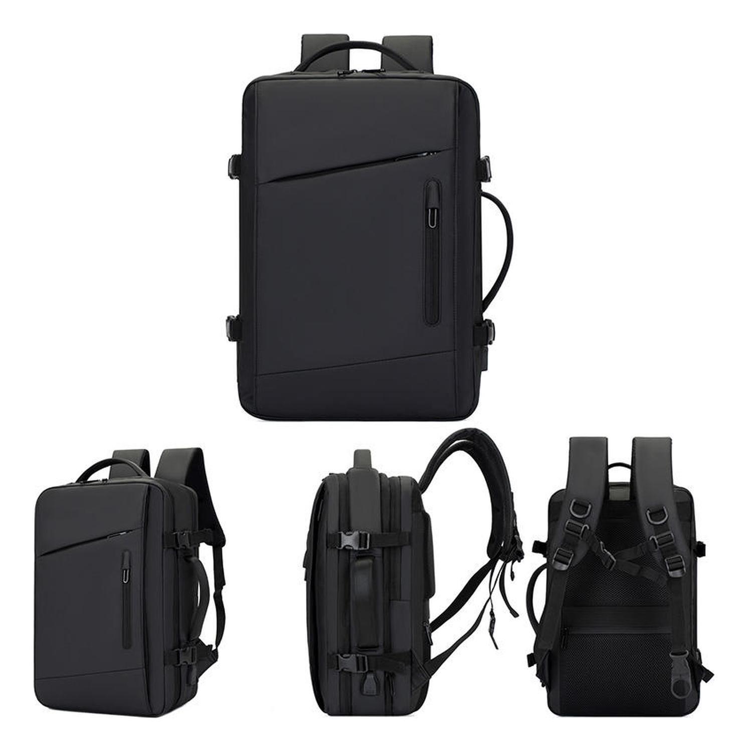 Mochila Cabina 48x30x25 Avión Deluxe Expandible Impermeable-2