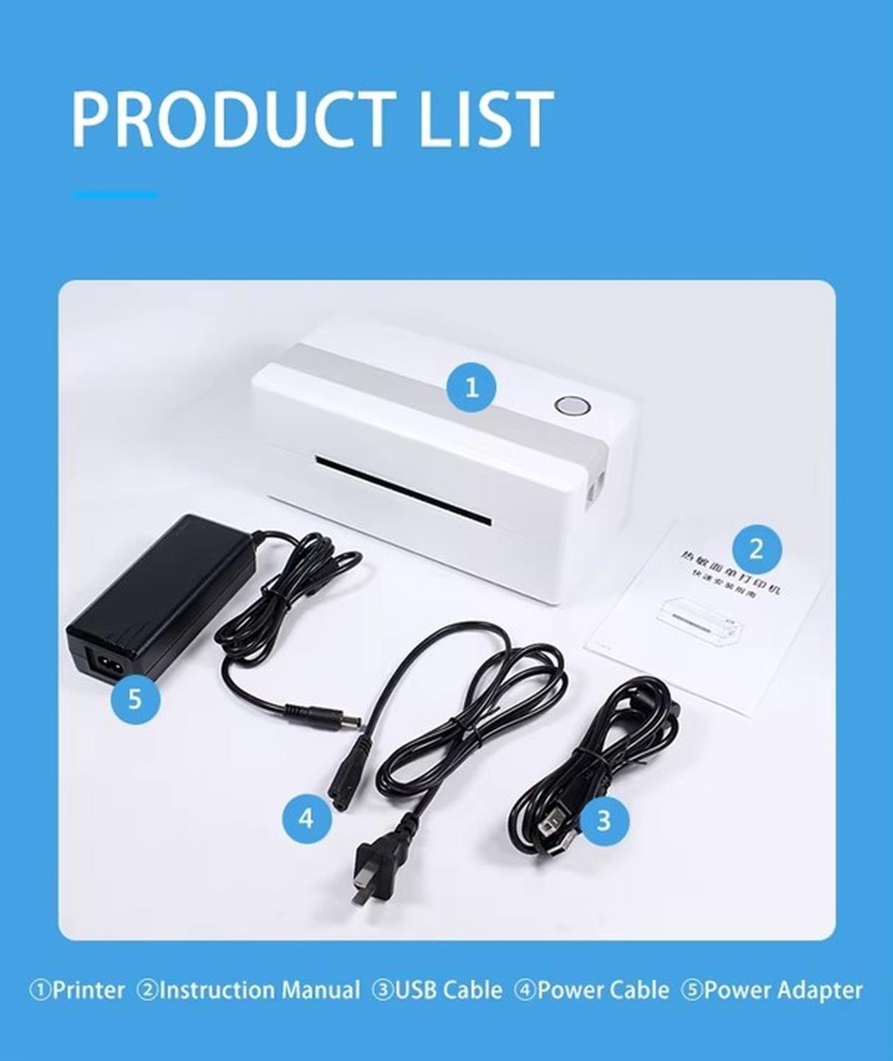 Impresora Termica Etiquetas Adhesivas 100mm X 150mm-8