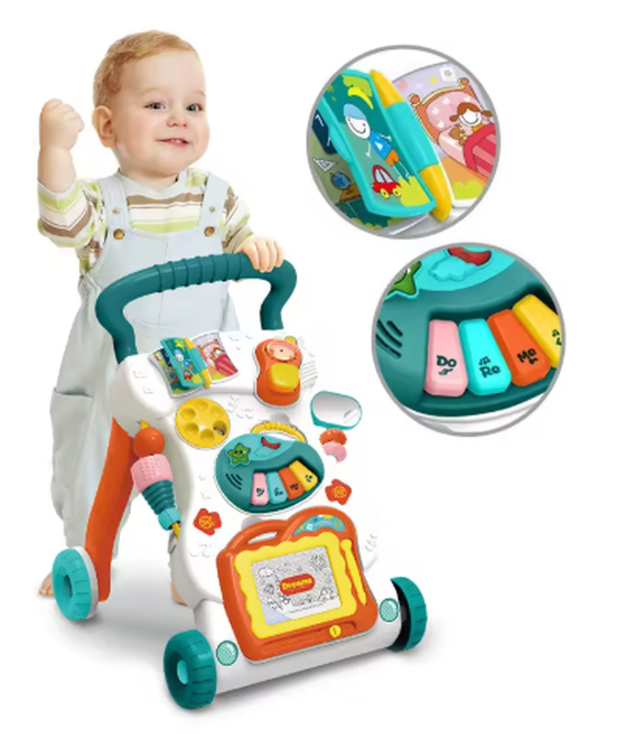 Andador Musical para Bebé Multifuncional-5