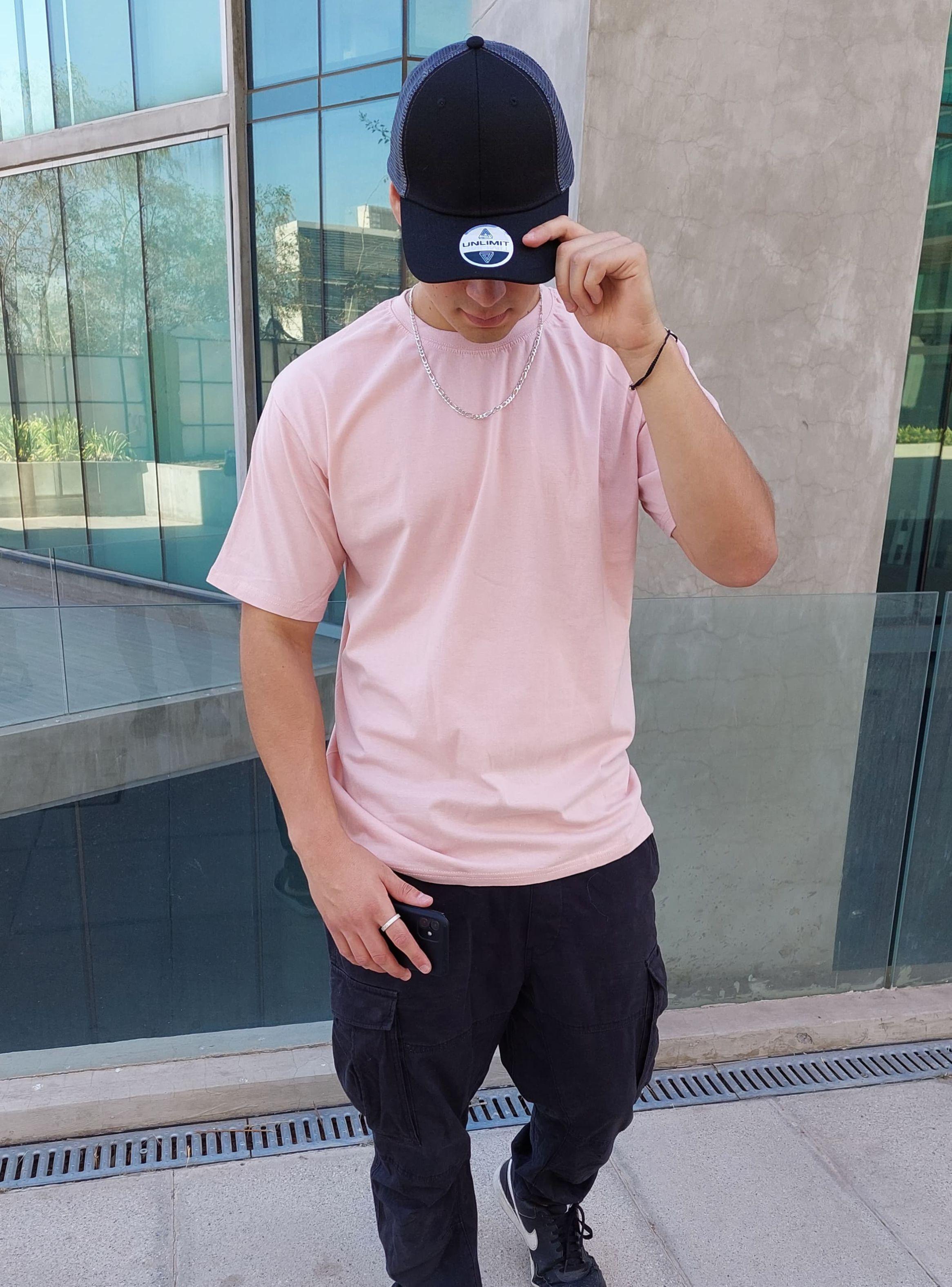 Polera Premium Algodón 100% Manga Corta Basico Estampar-0