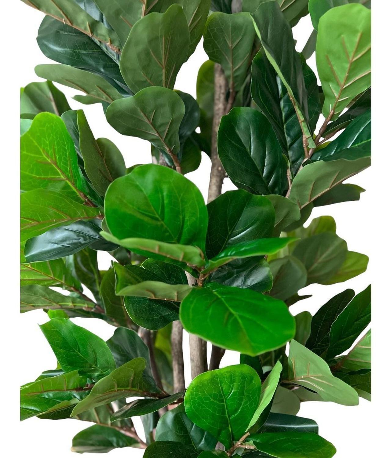 Planta Artificial Ficus Lirata 180 cm / 254 hojas Verde-8