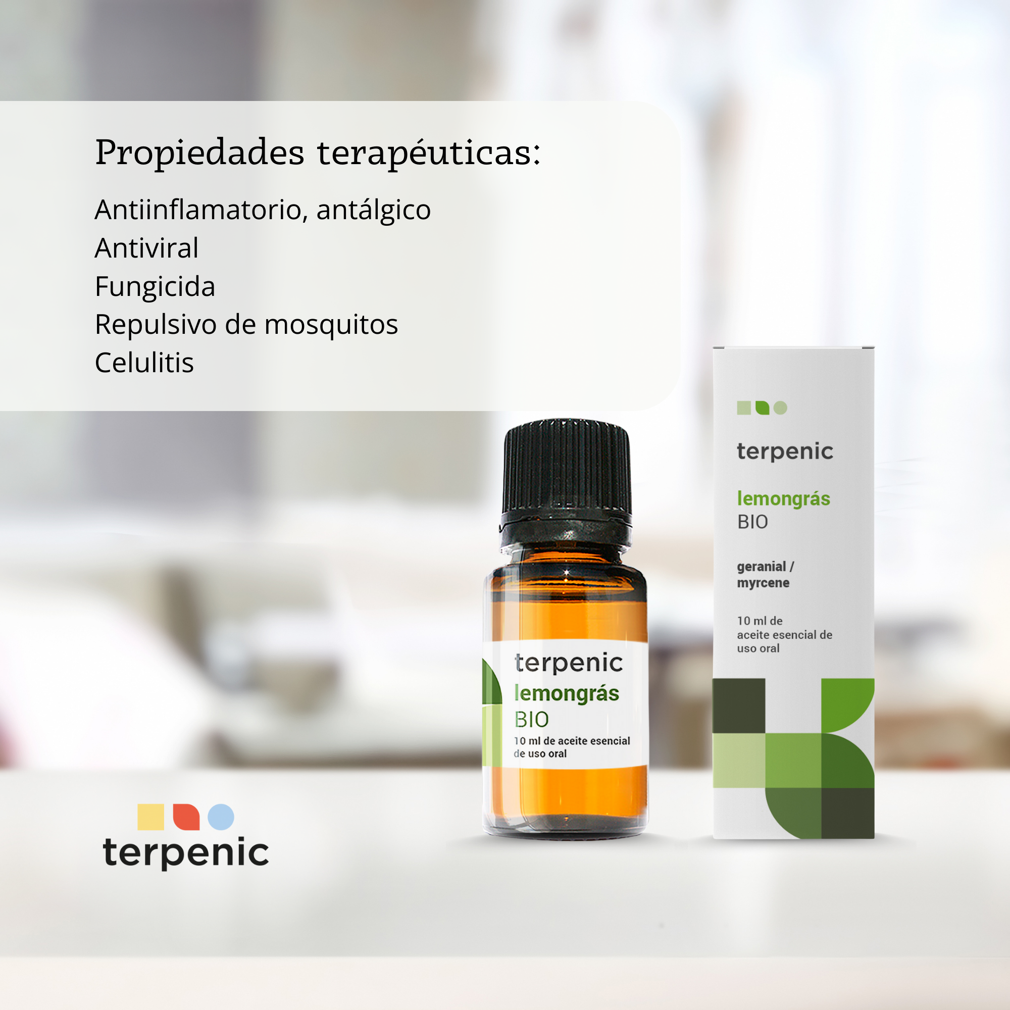 Aceite Esencial de Lemongrass Bio 10ml-1