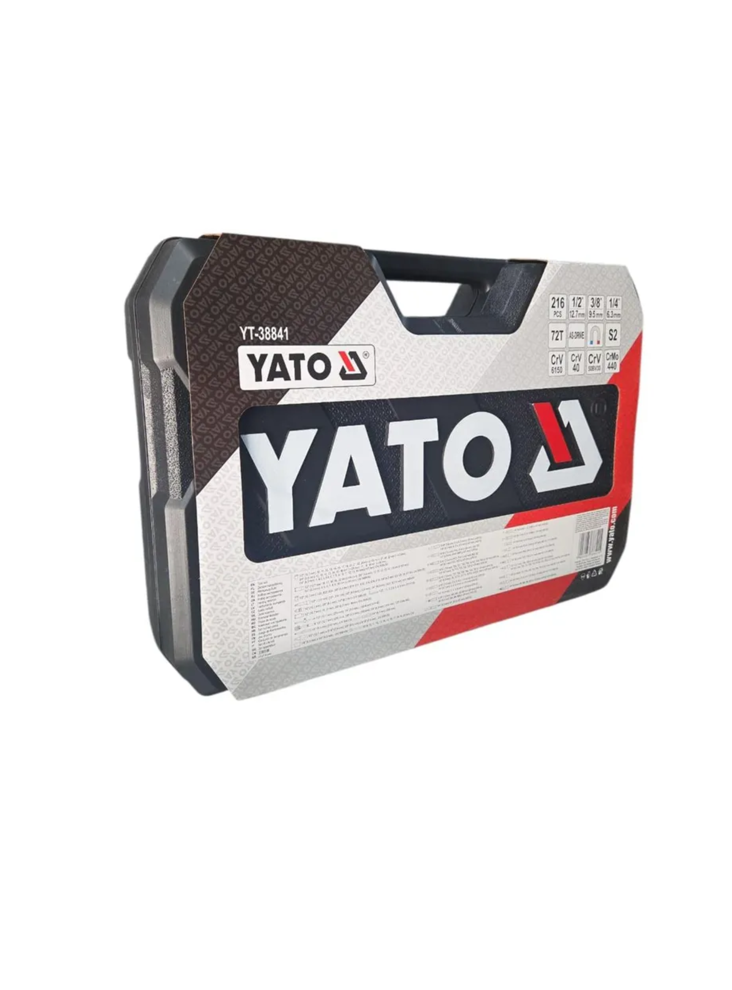 Juego De Dados 216 Pcs YT-38841- Yato-3