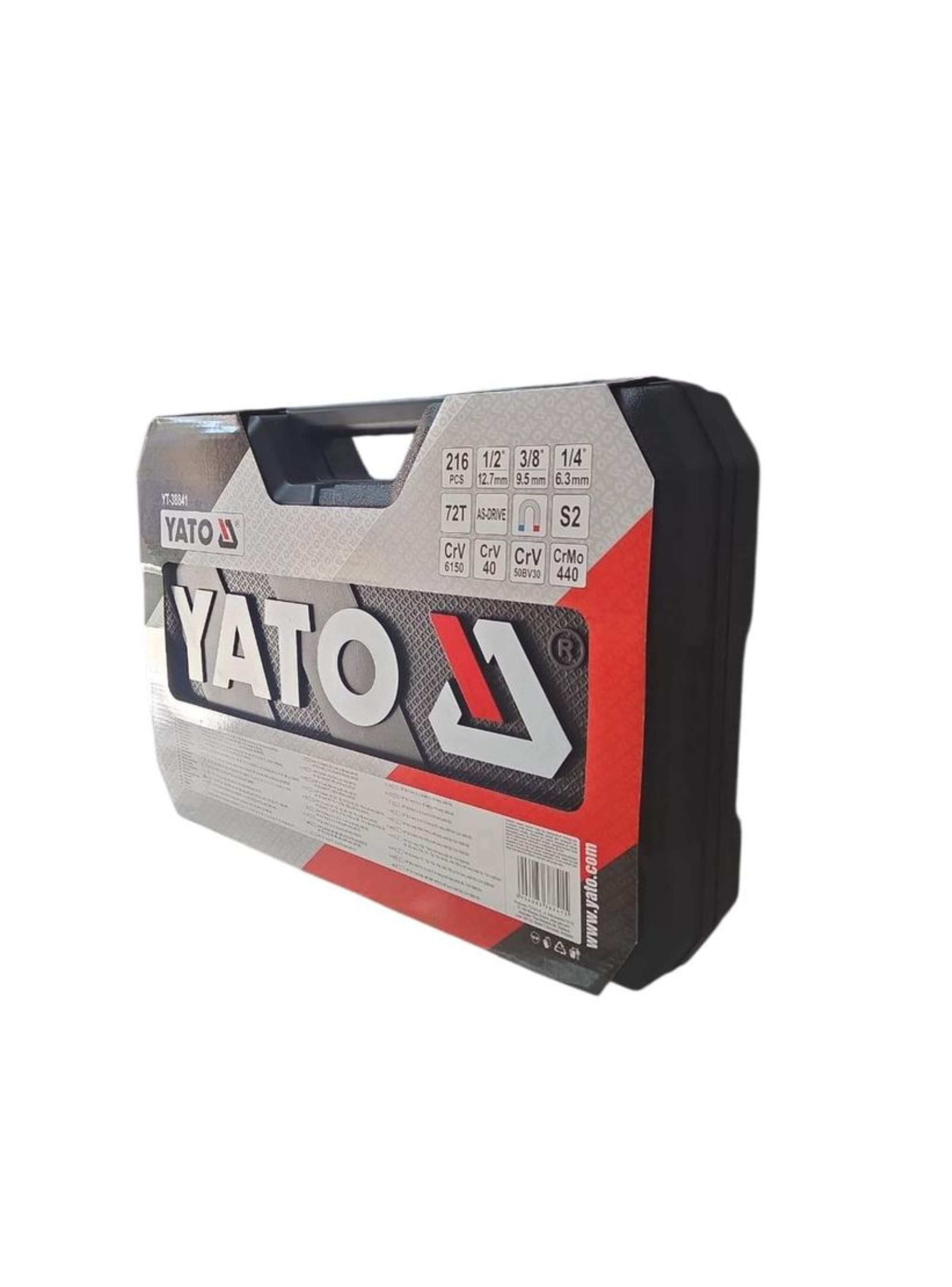 Juego De Dados 216 Pcs YT-38841- Yato-4