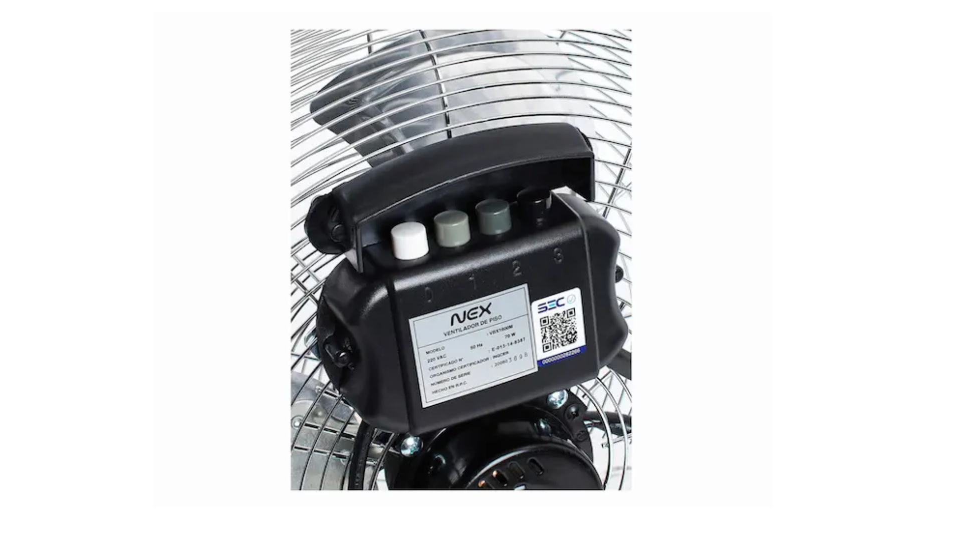 Ventilador Box 16 VBX1600M Metal Nex-2