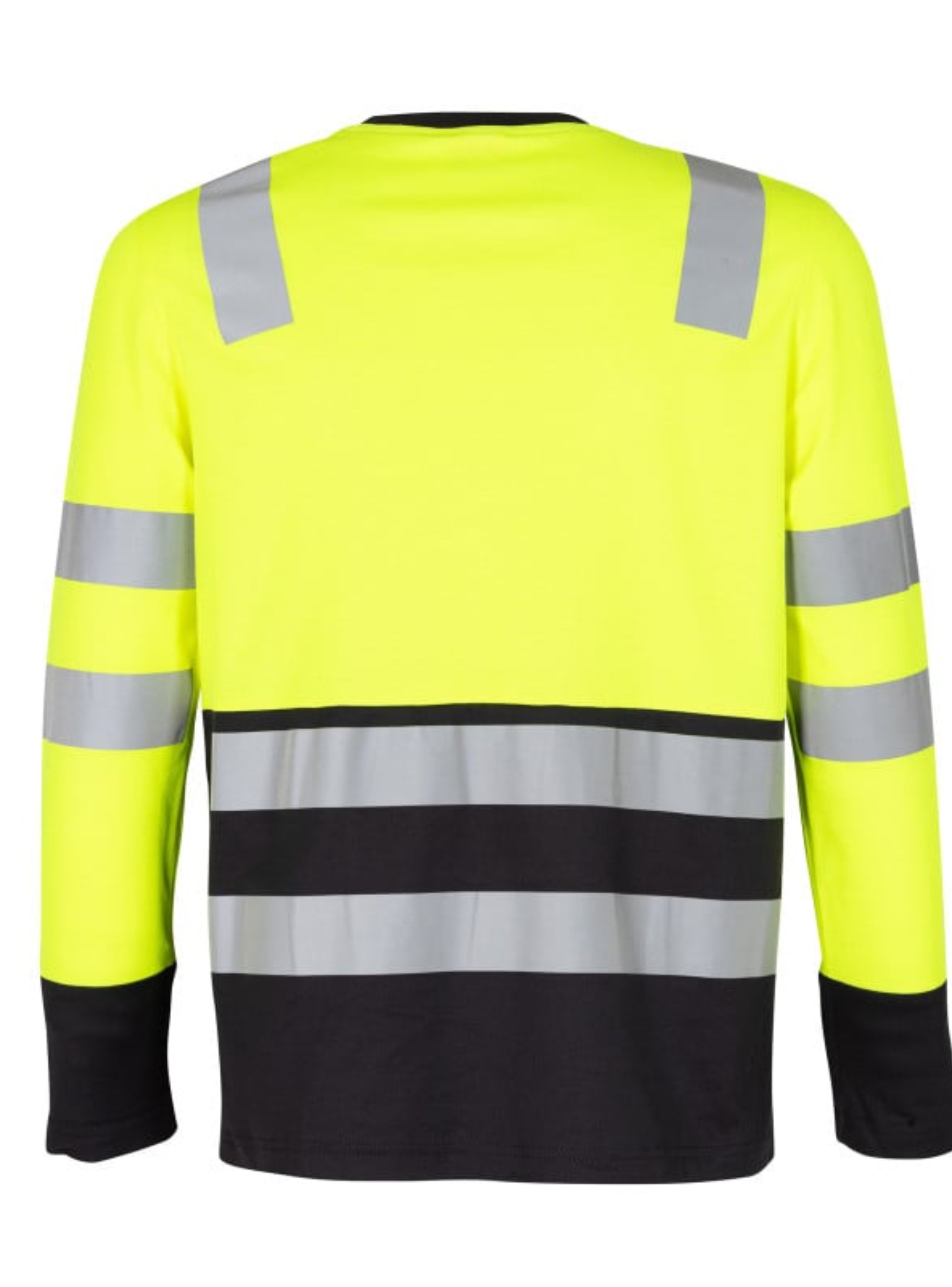 Polera Hibrida HI-VIS Bi Color Manga Larga - Hombre-3