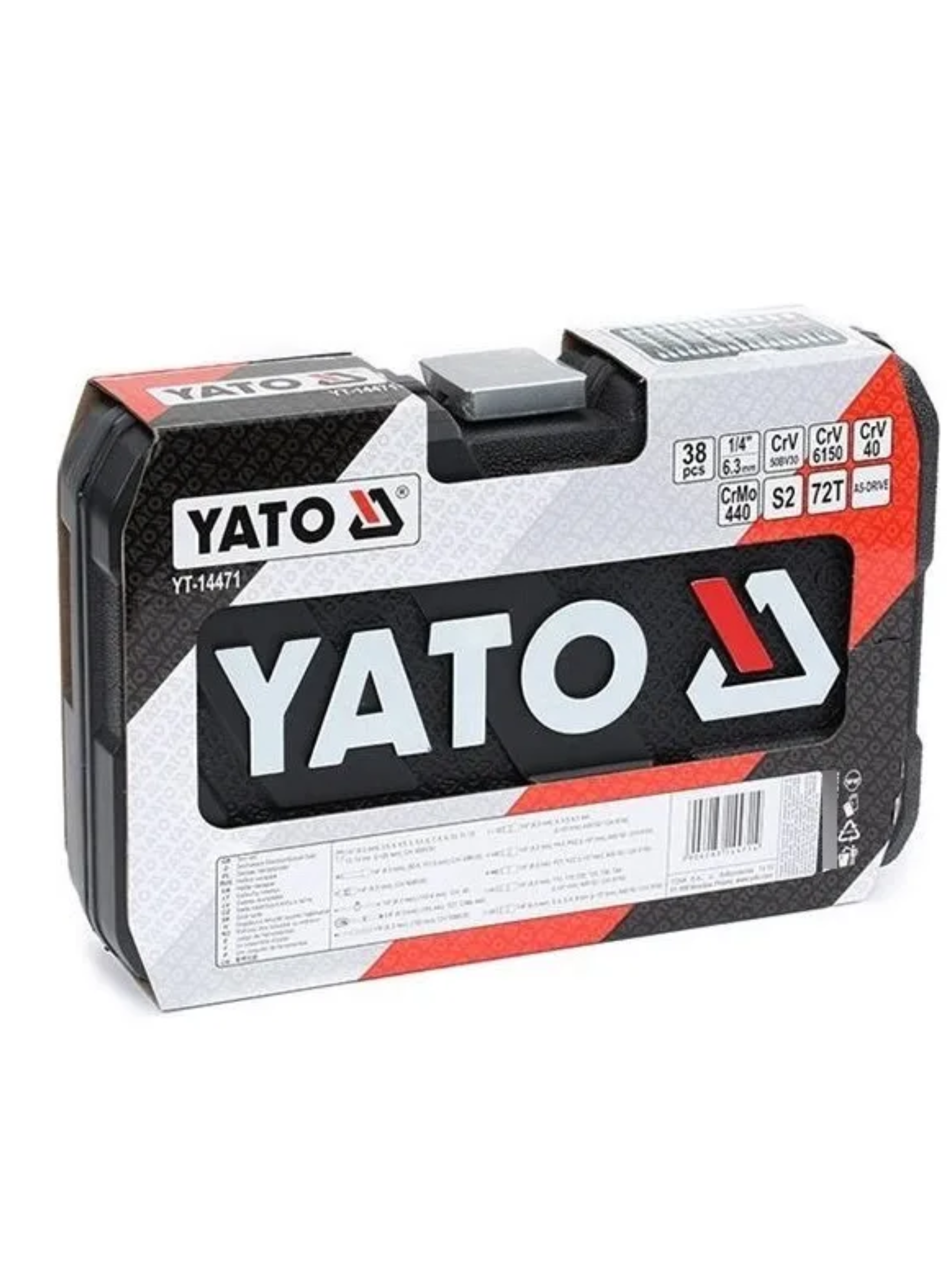 Juego De Dados 1/4 38 Piezas Yt-14471 - Yato -3