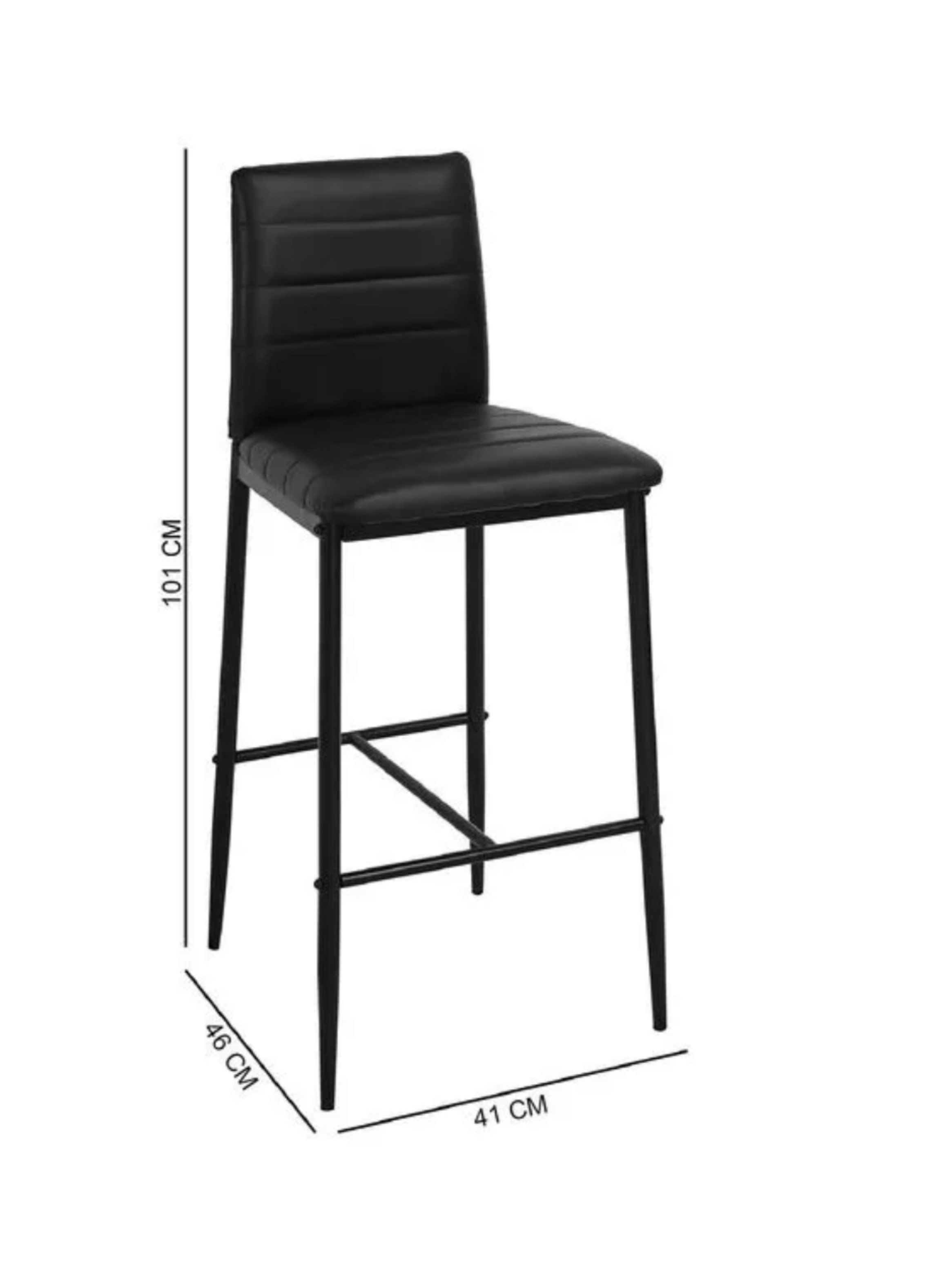Silla Bar  Eiro 101x46x41cm - M+Design-2