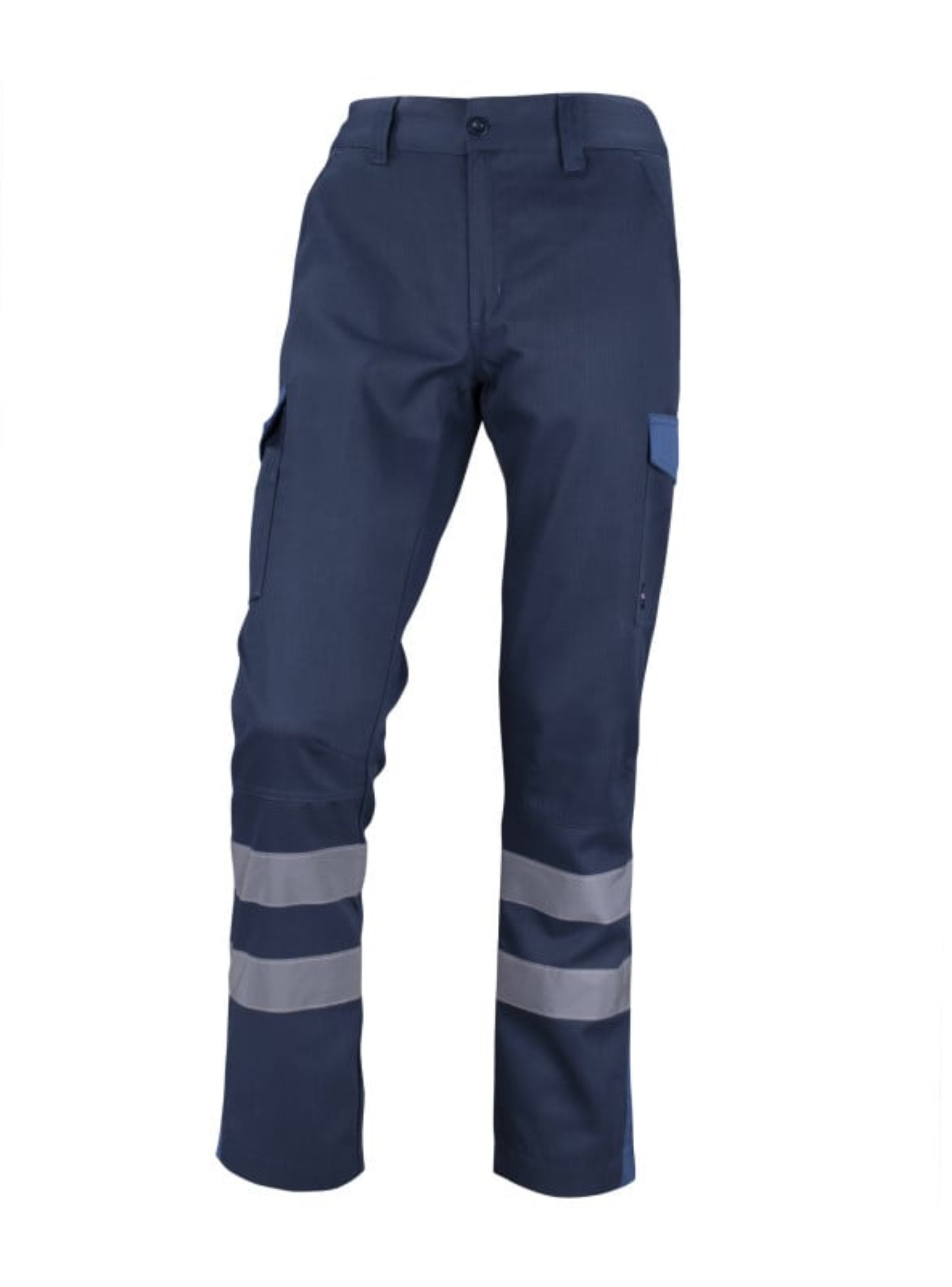 Pantalon Cargo Gabardina Bi Color Con Cinta Hombre T World-0