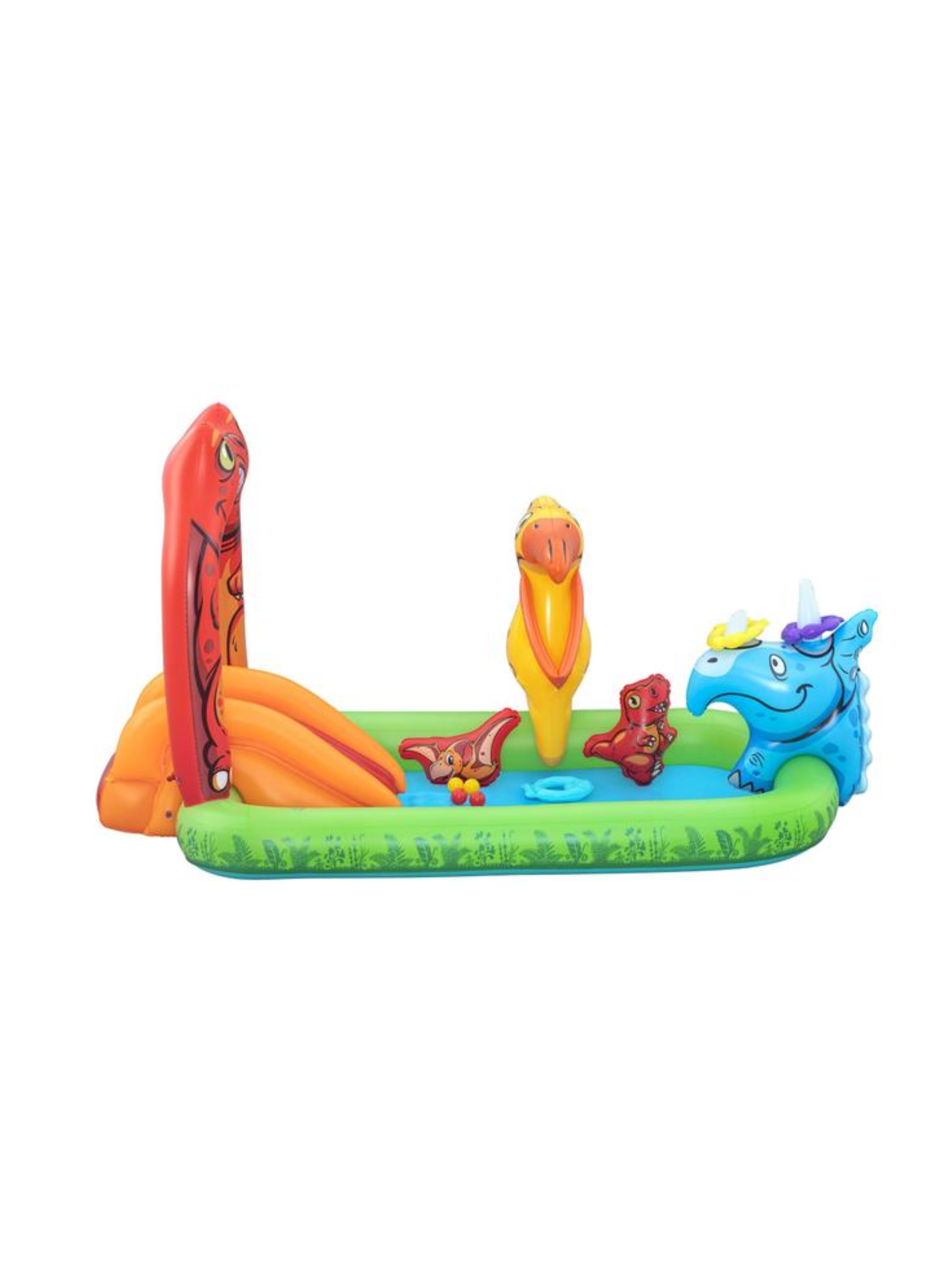 Piscina Inflable Acu tico Jurassic Splash 241x140x137 Cm-3