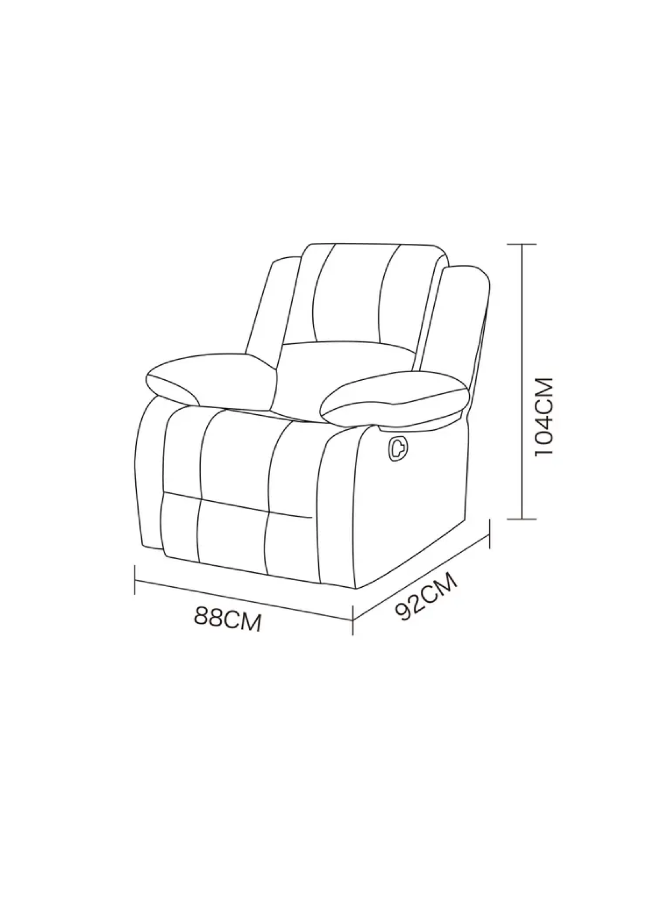 Berger Reclinable Leon  M Design-3