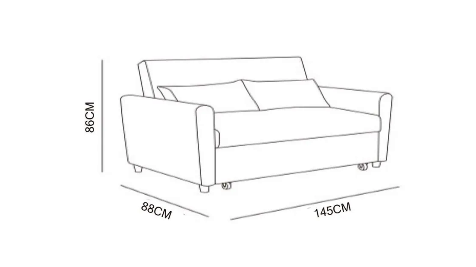SOFA CAMA MURRAY 145X88X86 CM-2
