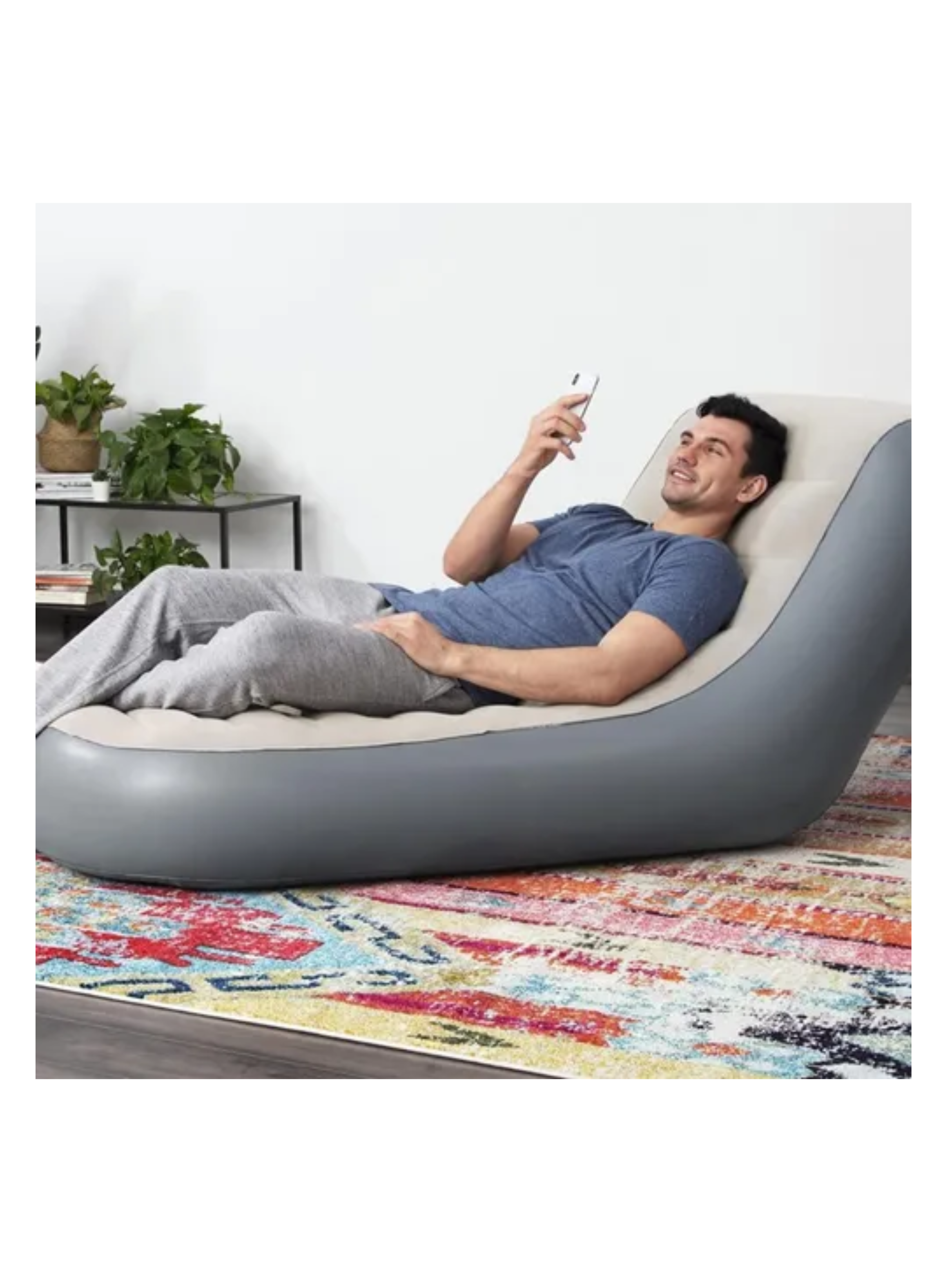 Colchon Inflable - Sillon Lounger 165x84x79 Cm - Bestway-3
