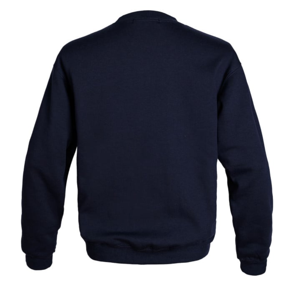 Poleron Basico Azul Marino Unisex 65% Algodon-3