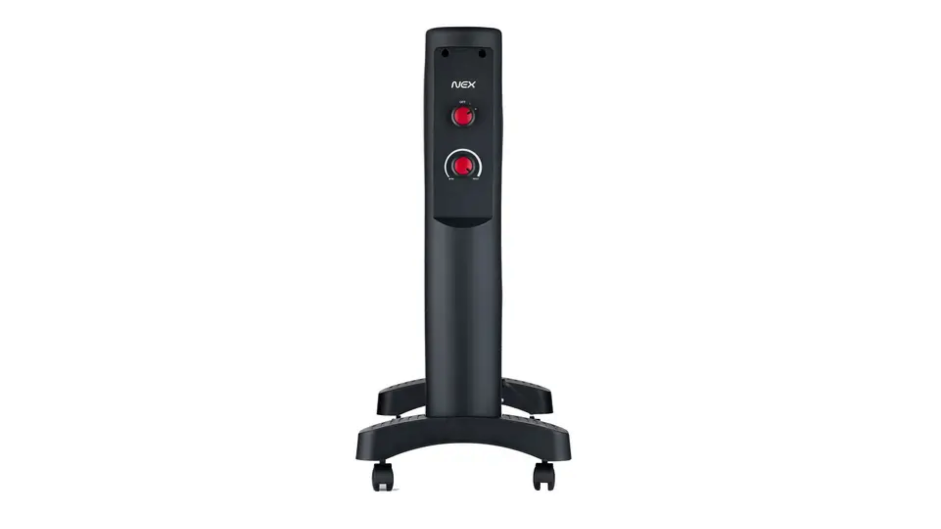 Estufa cuarzo 2300W - Negro - Nex-1