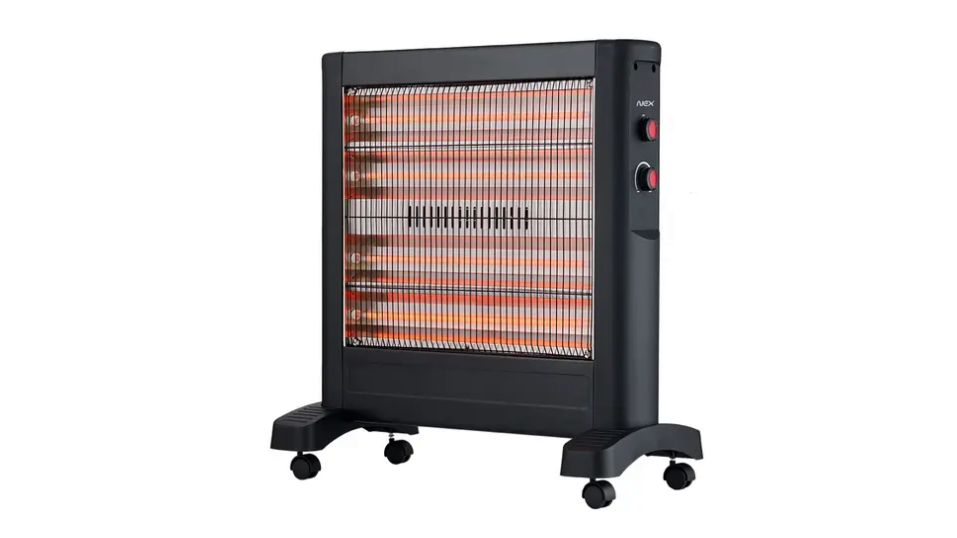Estufa cuarzo 2300W - Negro - Nex-2