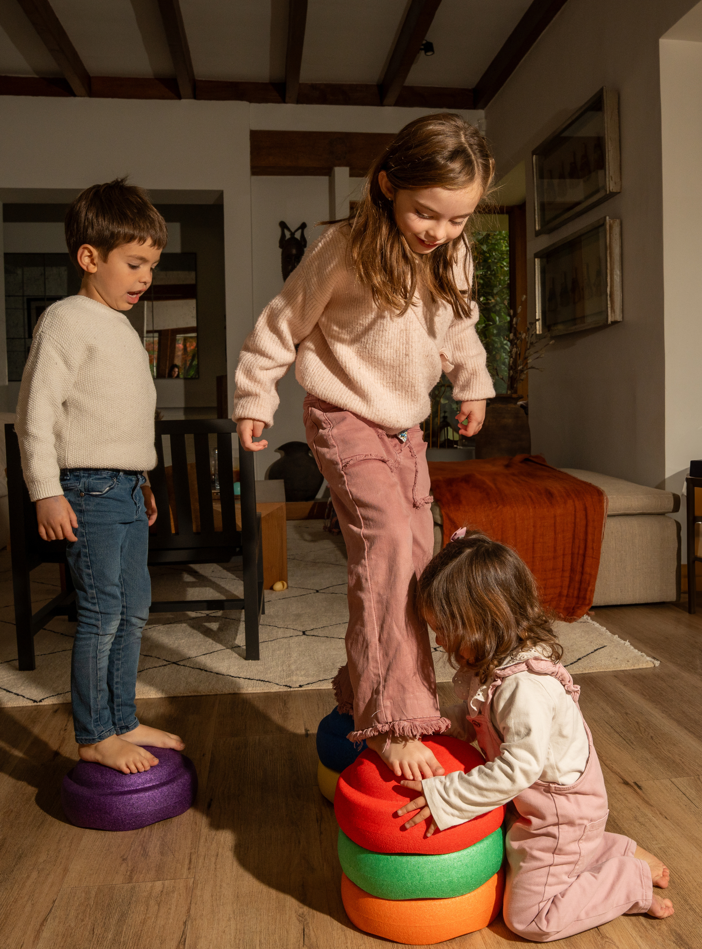 Juguete Sensorial Poly Up Multicolor Educativo Y Seguro-6