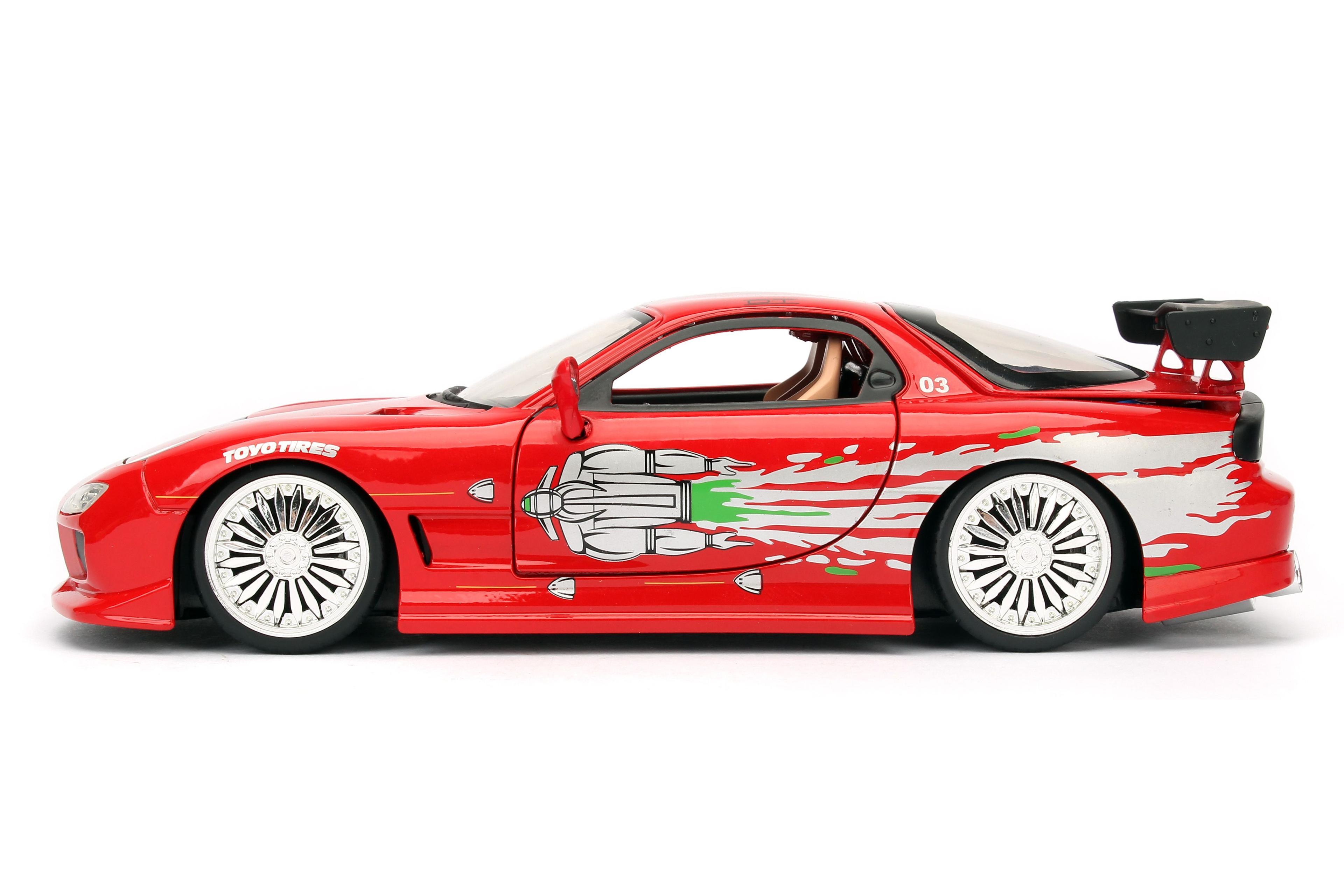 DOM's Mazda RX-7 Rapido y Furioso F&F 1:24-3